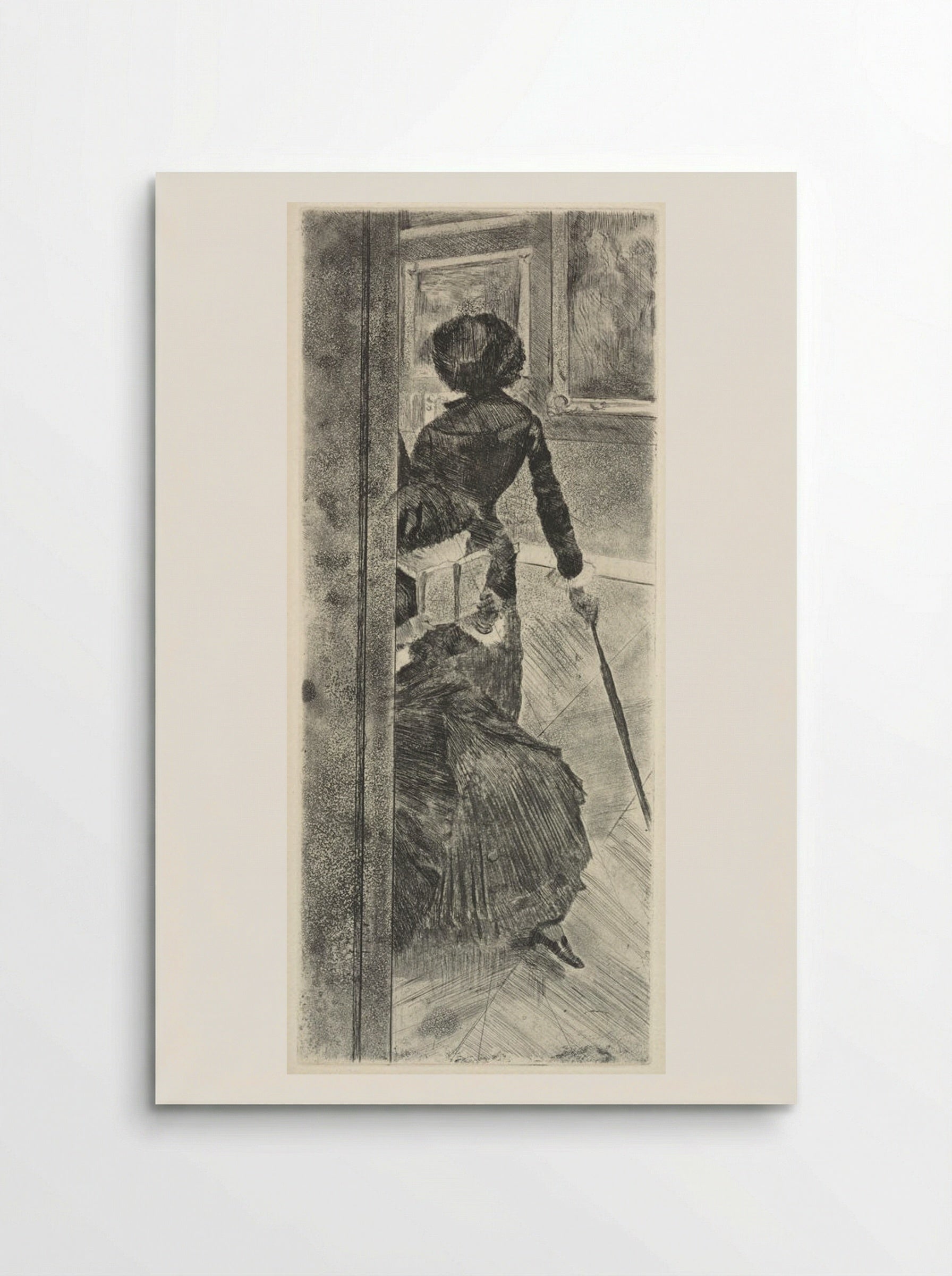 Mary Cassatt at the Louvre: The Paintings Gallery - Hilaire-Germain-Edgar Degas - Poster
