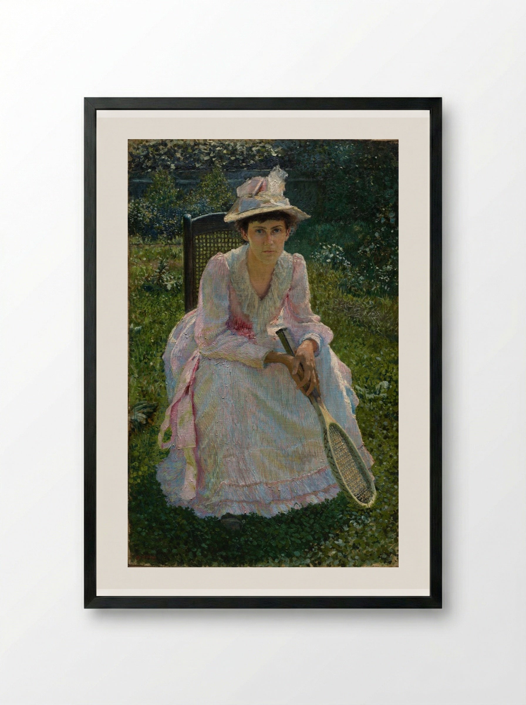 Mary Holland Bacher - Otto H. Bacher - Framed Print Black