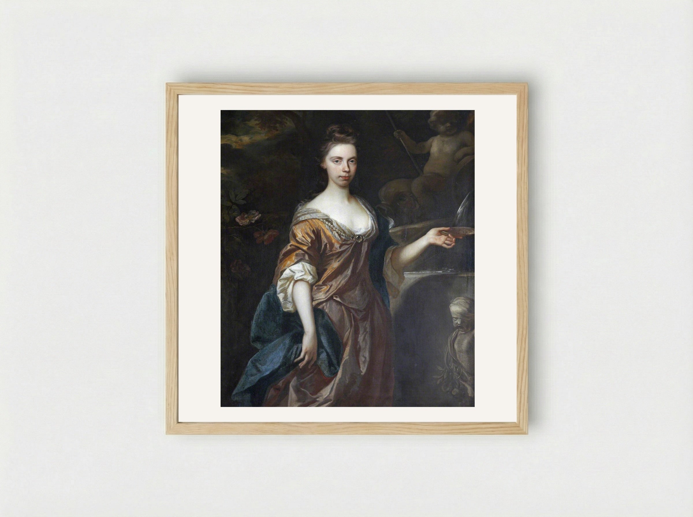 Mary Lake - John Riley - Framed Print Wood