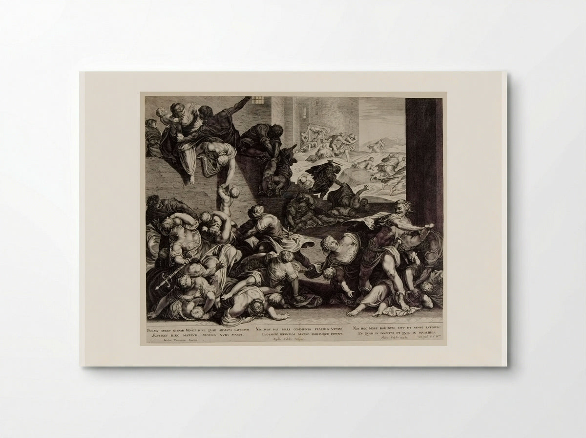Massacre of the Innocents - Aegidius Sadeler II - Poster