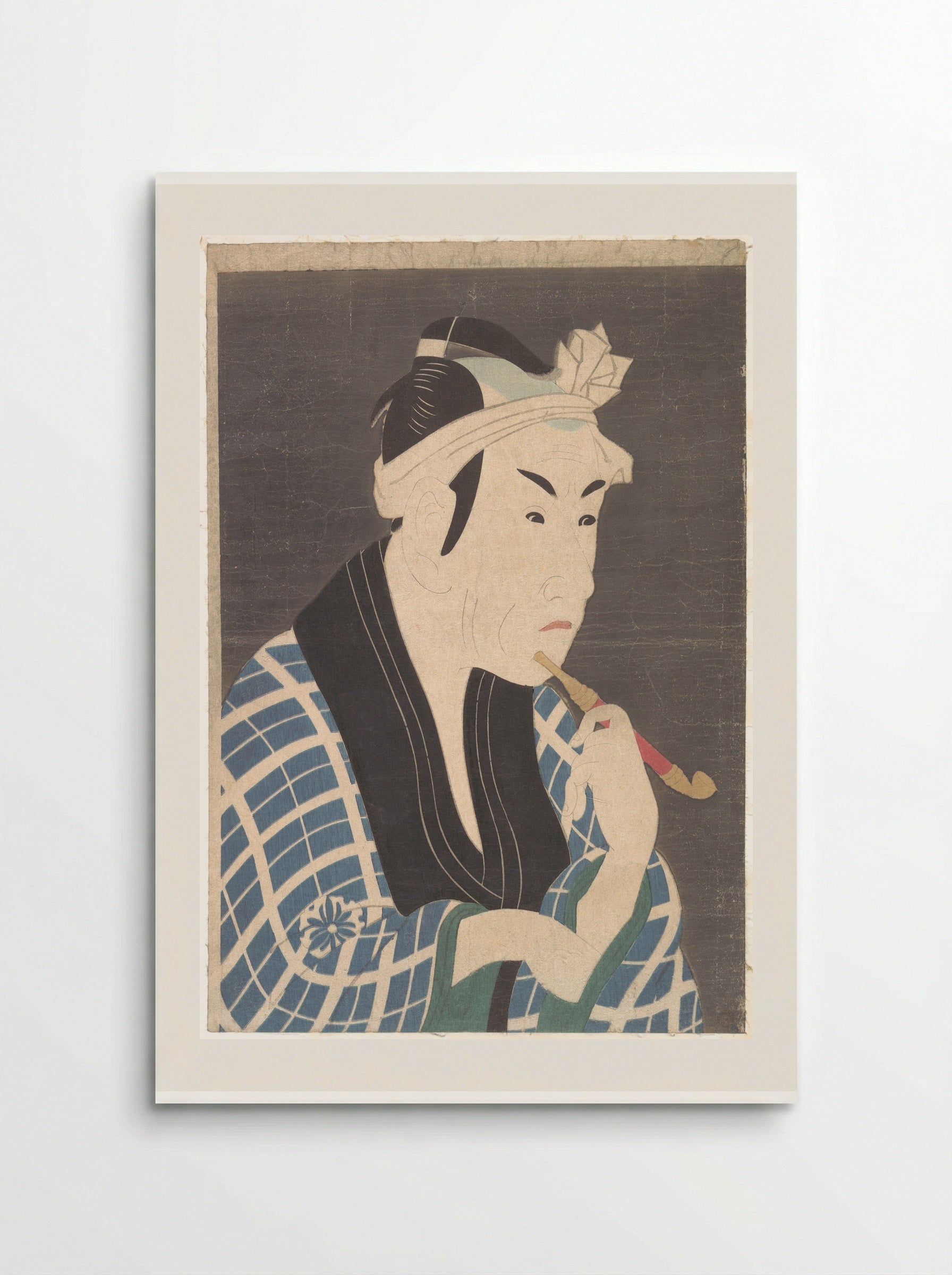 Matsumoto Koshiro IV as the Fish Peddler Gorobei - Tōshūsai Sharaku - Poster