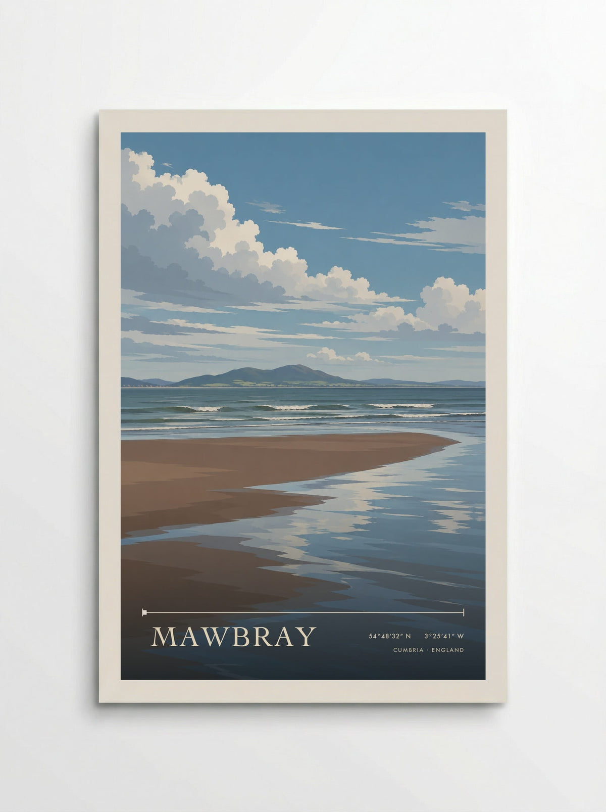 Mawbray, Cumbria | Travel Poster - Poster