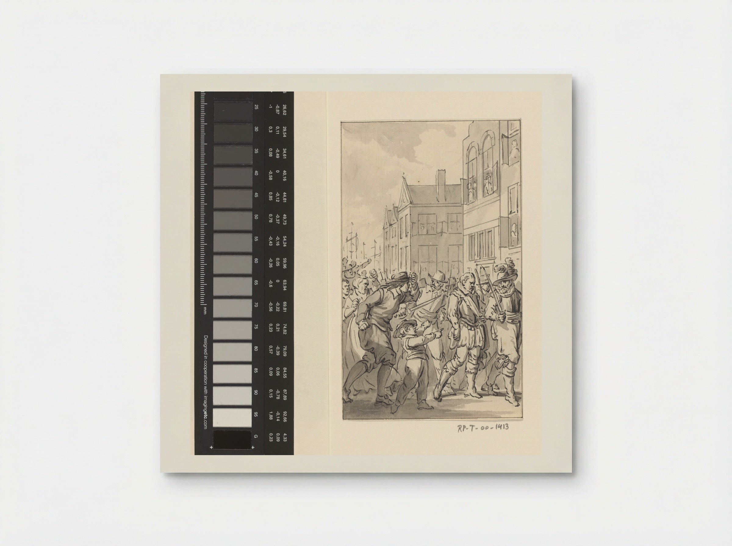 Maximilien de Hénin-Lietard, Count of Bossu, Led into Hoorn as a Prisoner, October 1573 - Jacobus Buys - Poster