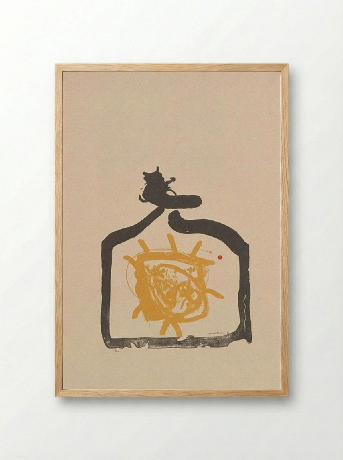 May 26th Backwards - Helen Frankenthaler - Framed Print Wood