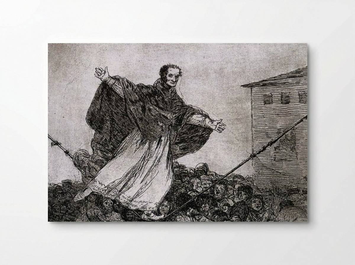 May the rope break - Francisco Goya - Poster