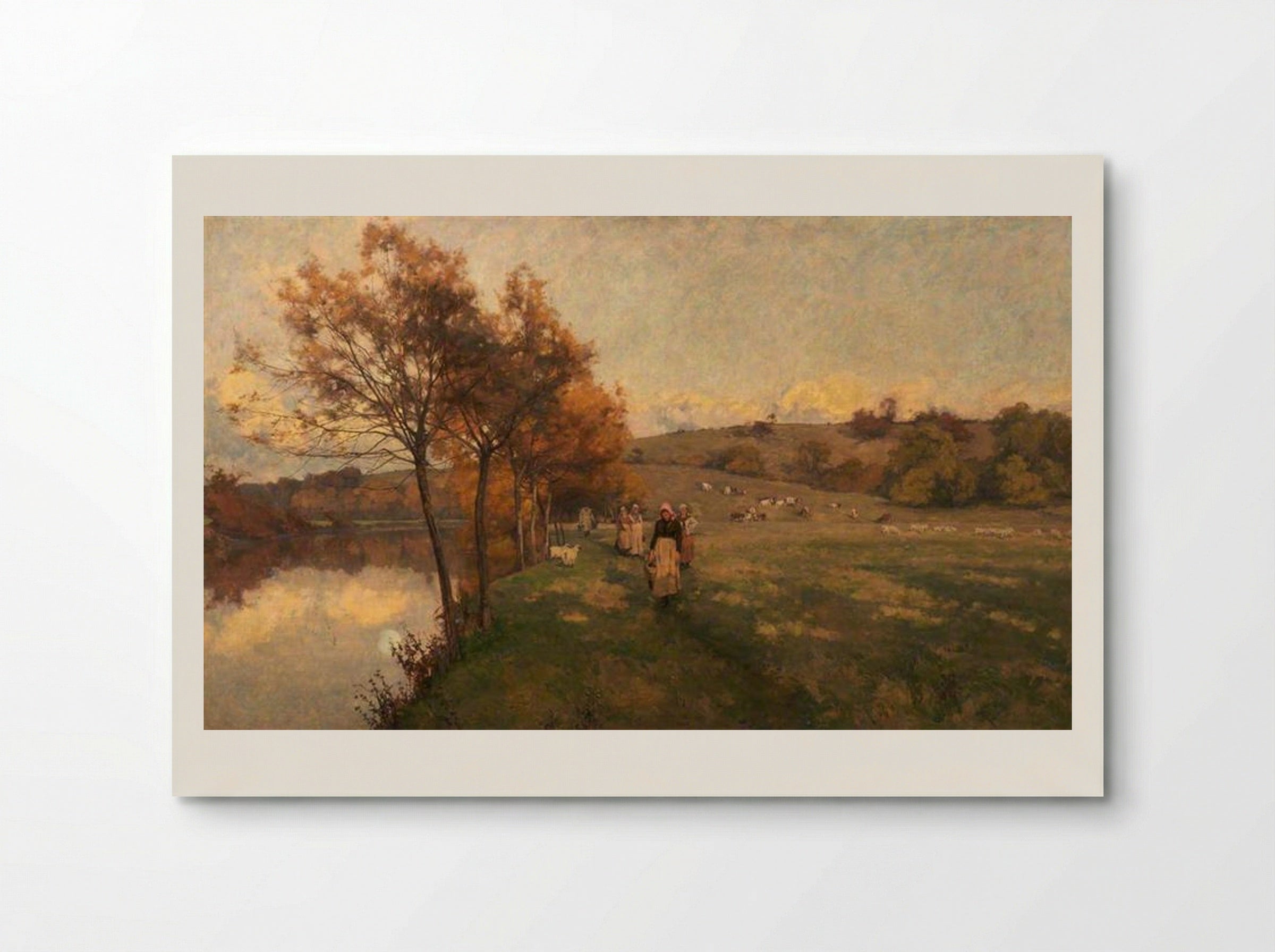 Meadows by the Avon - Alfred Parsons - Poster