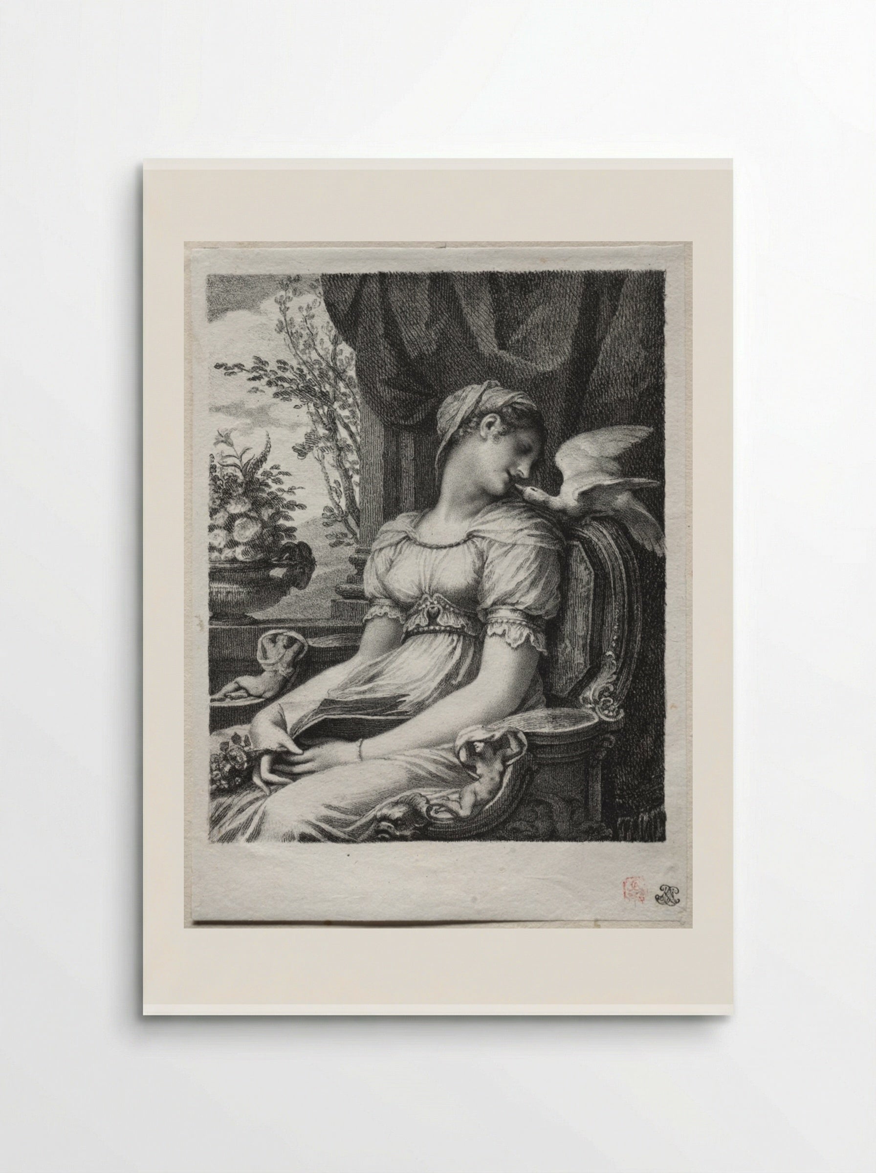 Meditation - Pierre-Paul Prud'hon - Poster