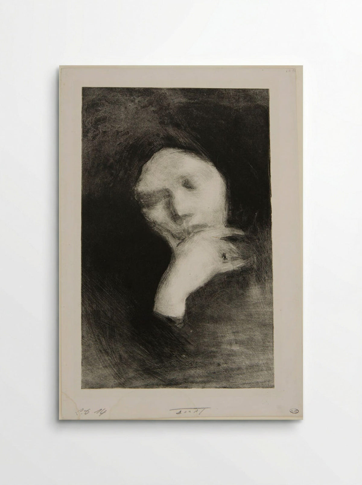 Meditation - Eugène Carrière - Poster