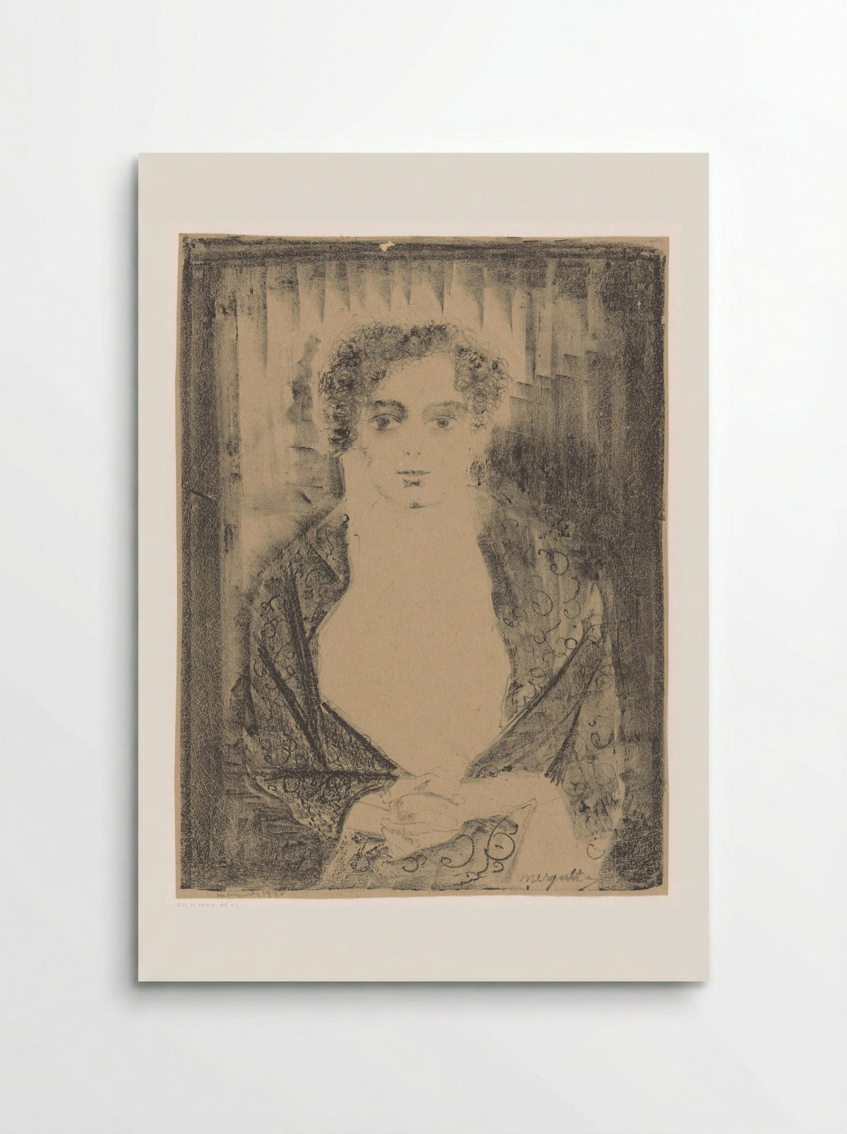 Meisje met omslagdoek - Samuel Jessurun de Mesquita - Poster