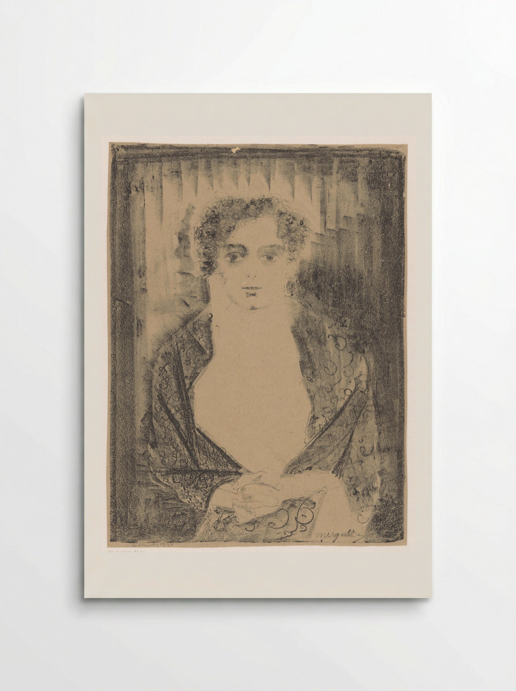 Meisje met omslagdoek - Samuel Jessurun de Mesquita - Poster