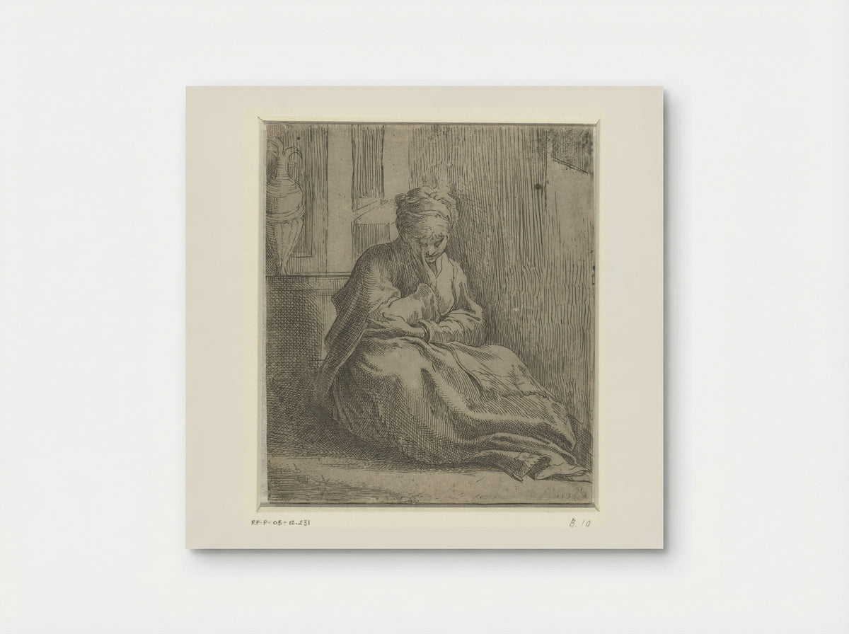 Melancholia - Parmigianino - Poster