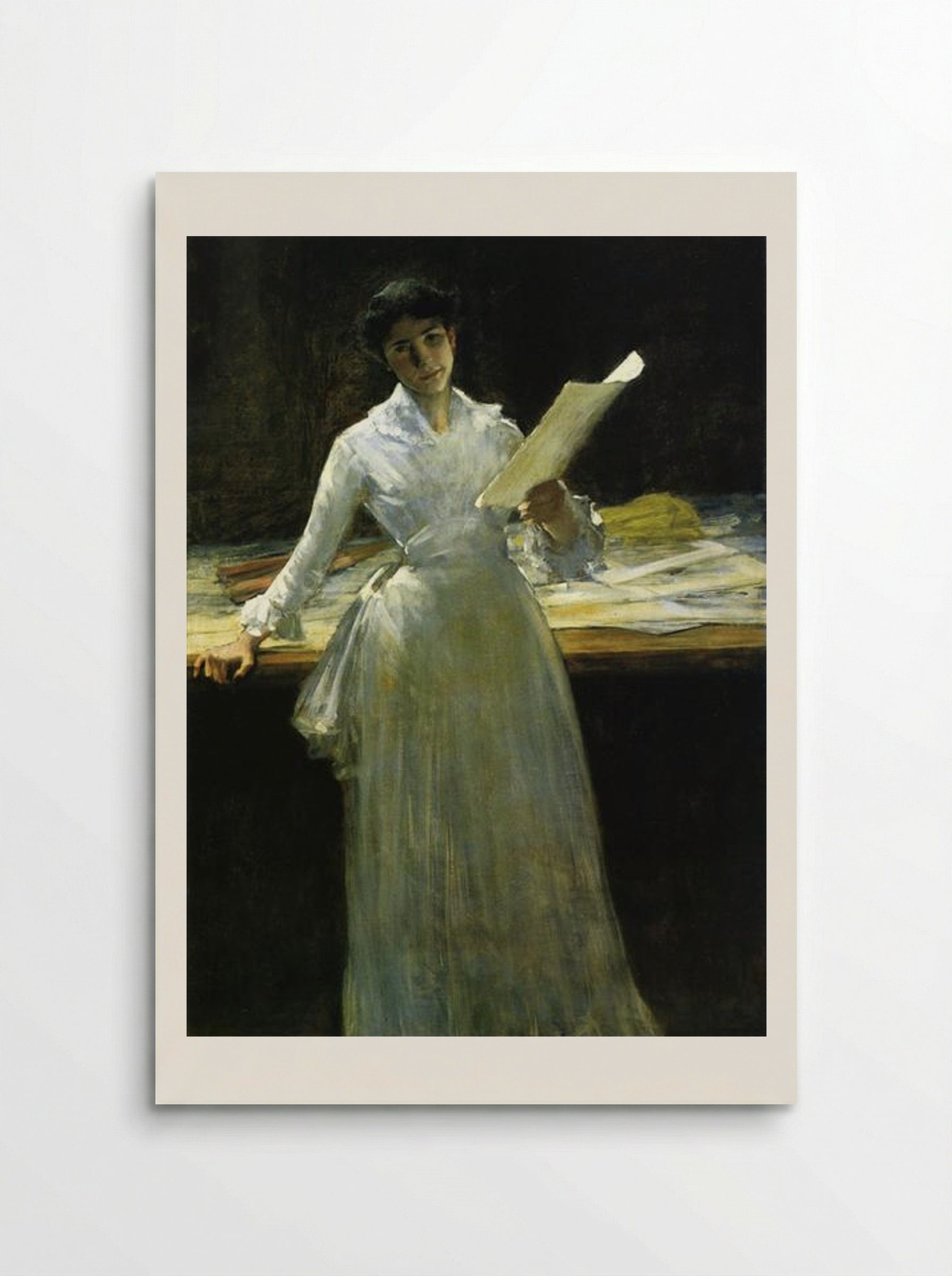 Memories - William Merritt Chase - Poster