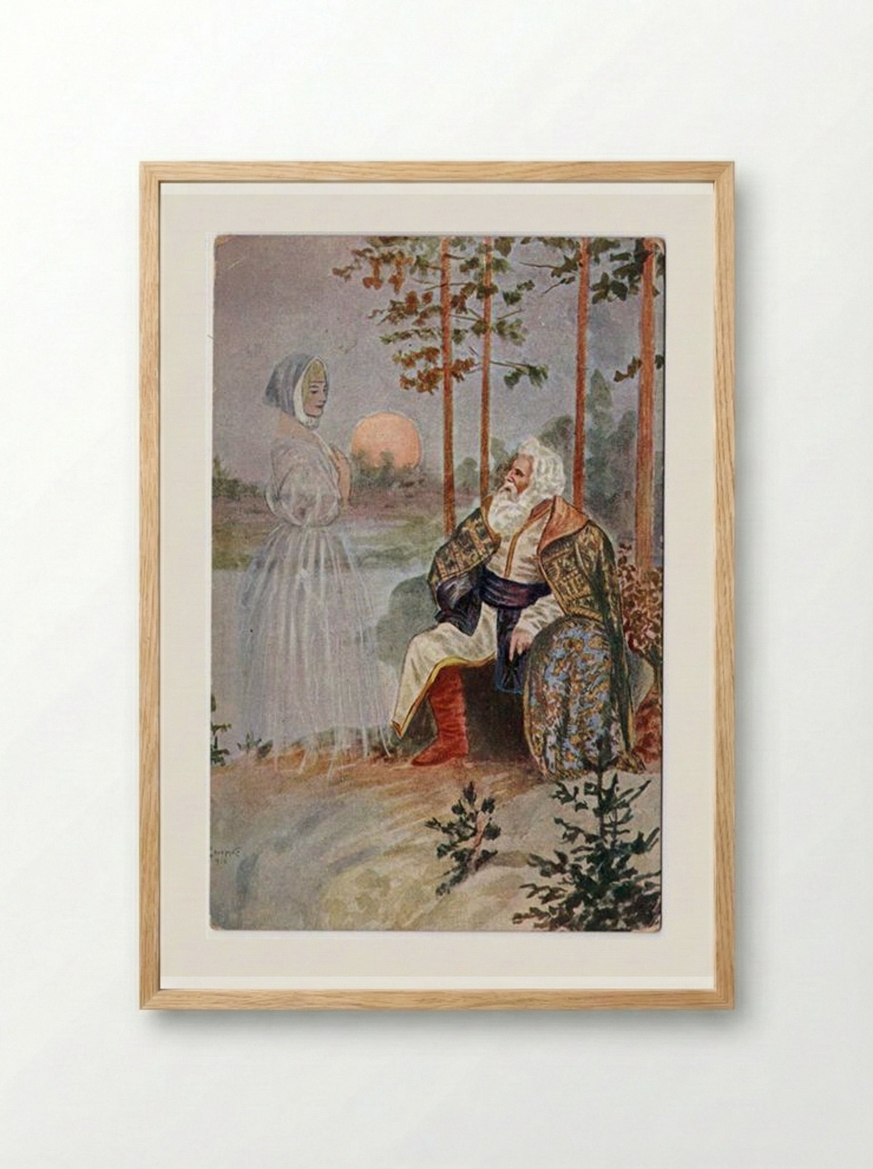 Memory - Sergey Solomko - Framed Print Wood