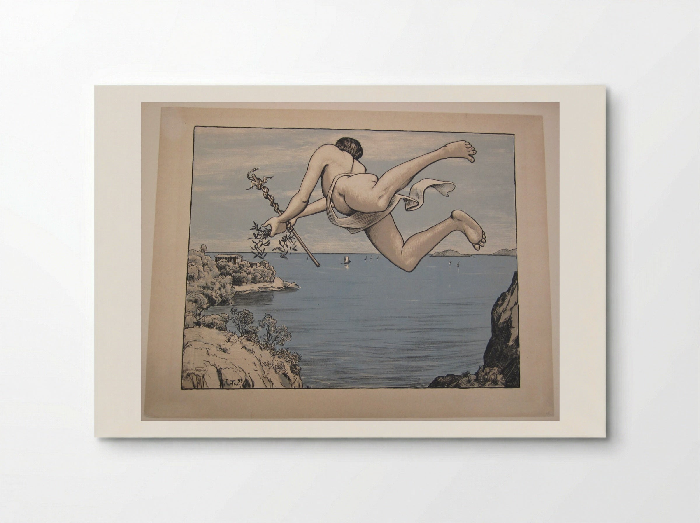 Mercury - Hans Thoma - Poster
