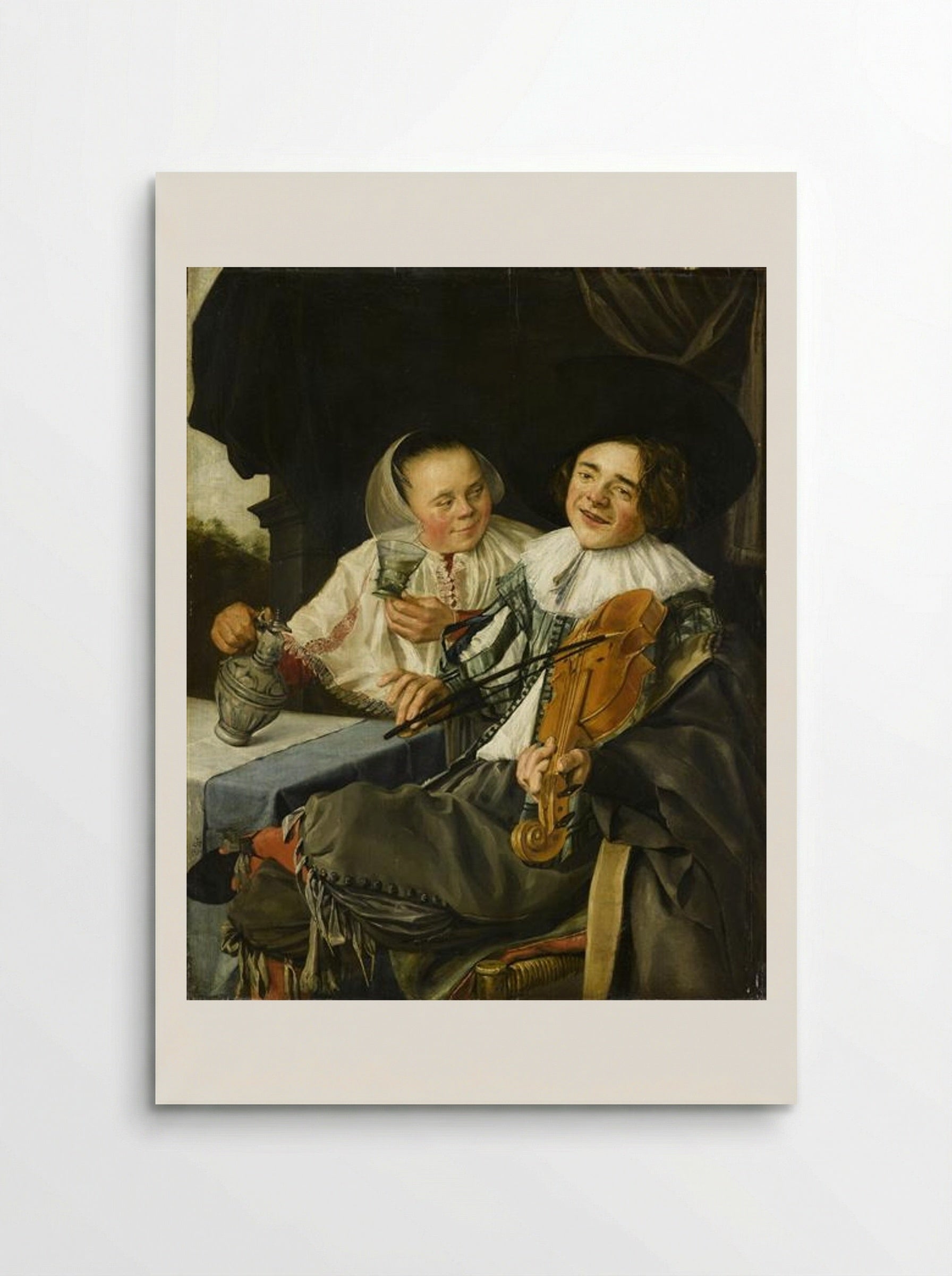 Merry Company - Judith Leyster - Poster