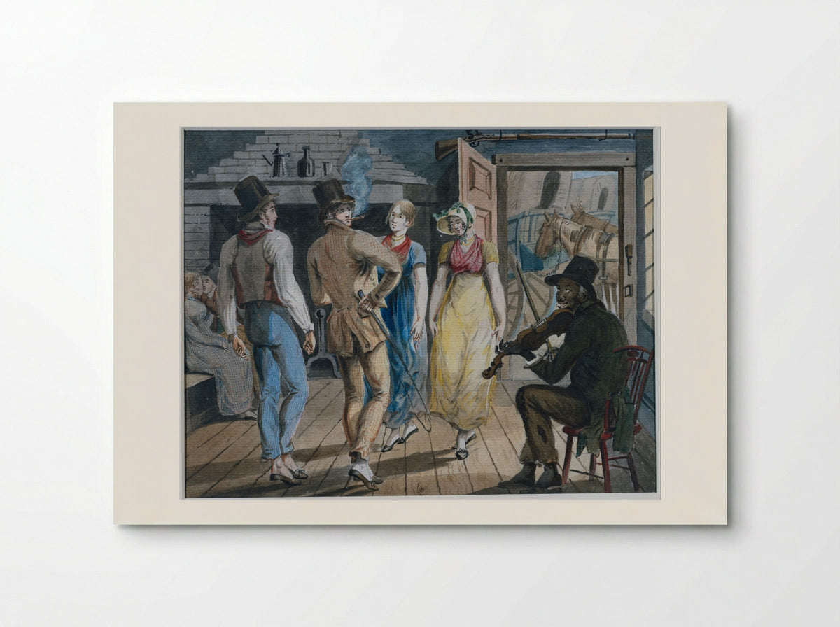 Merrymaking at a Wayside Inn - John Lewis Krimmel - Poster