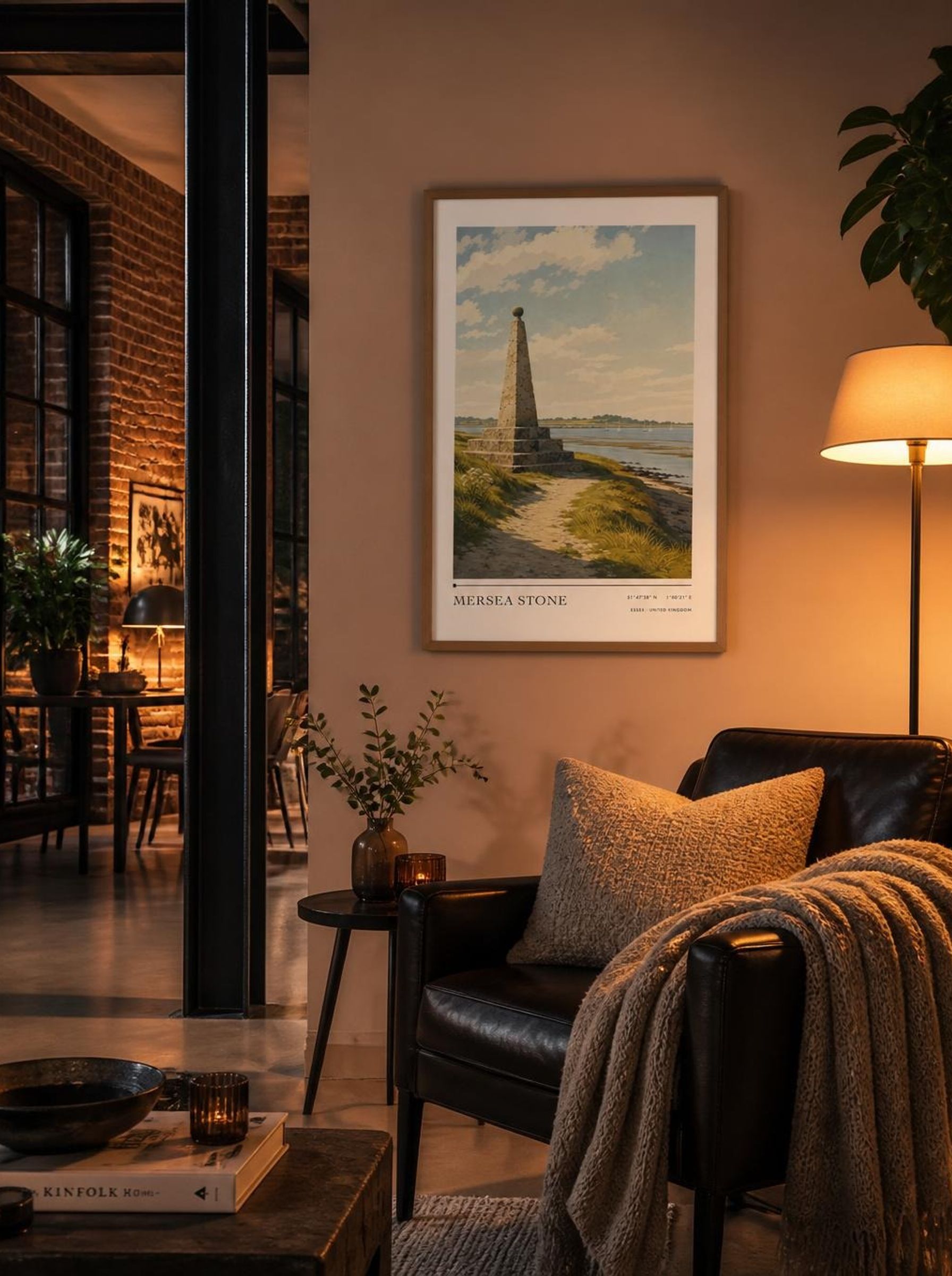 Mersea Stone Essex United Kingdom Travel Poster - Lifestyle
