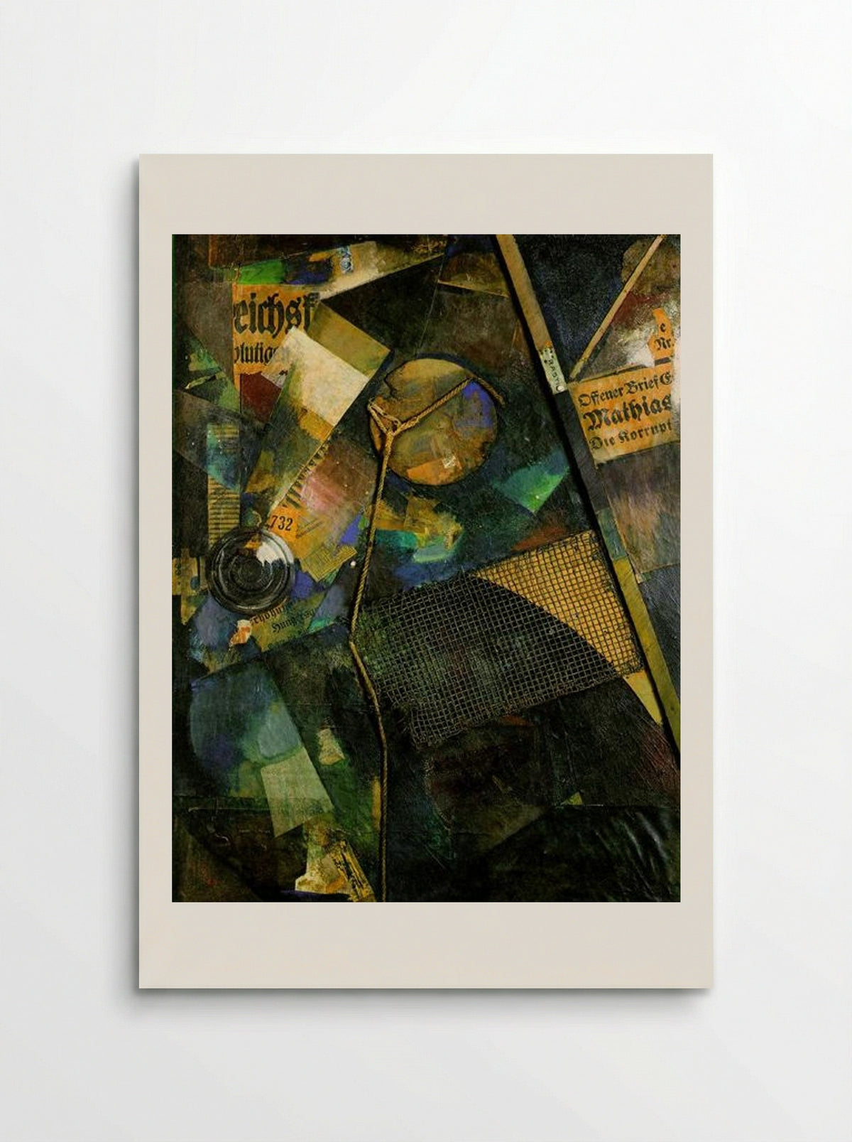 Merz Picture 25A: The Star Picture - Kurt Schwitters - Poster