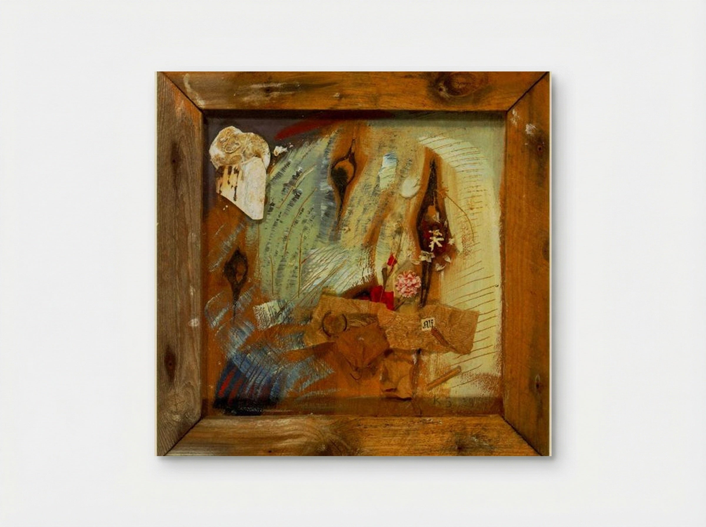 Merzbild Alf - Kurt Schwitters - Poster