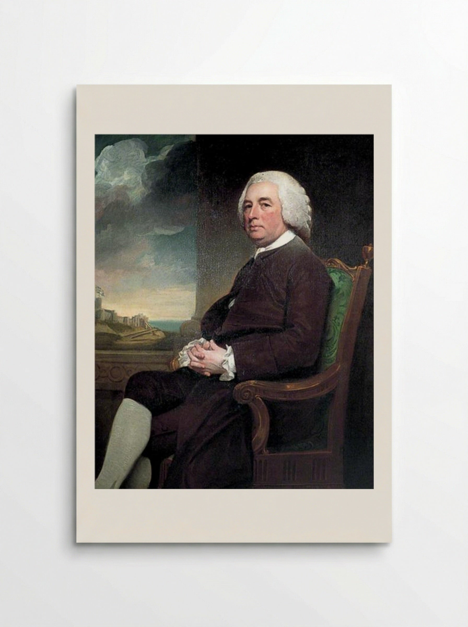 Michael Russell, Agent Victualler of Dover - George Romney - Poster