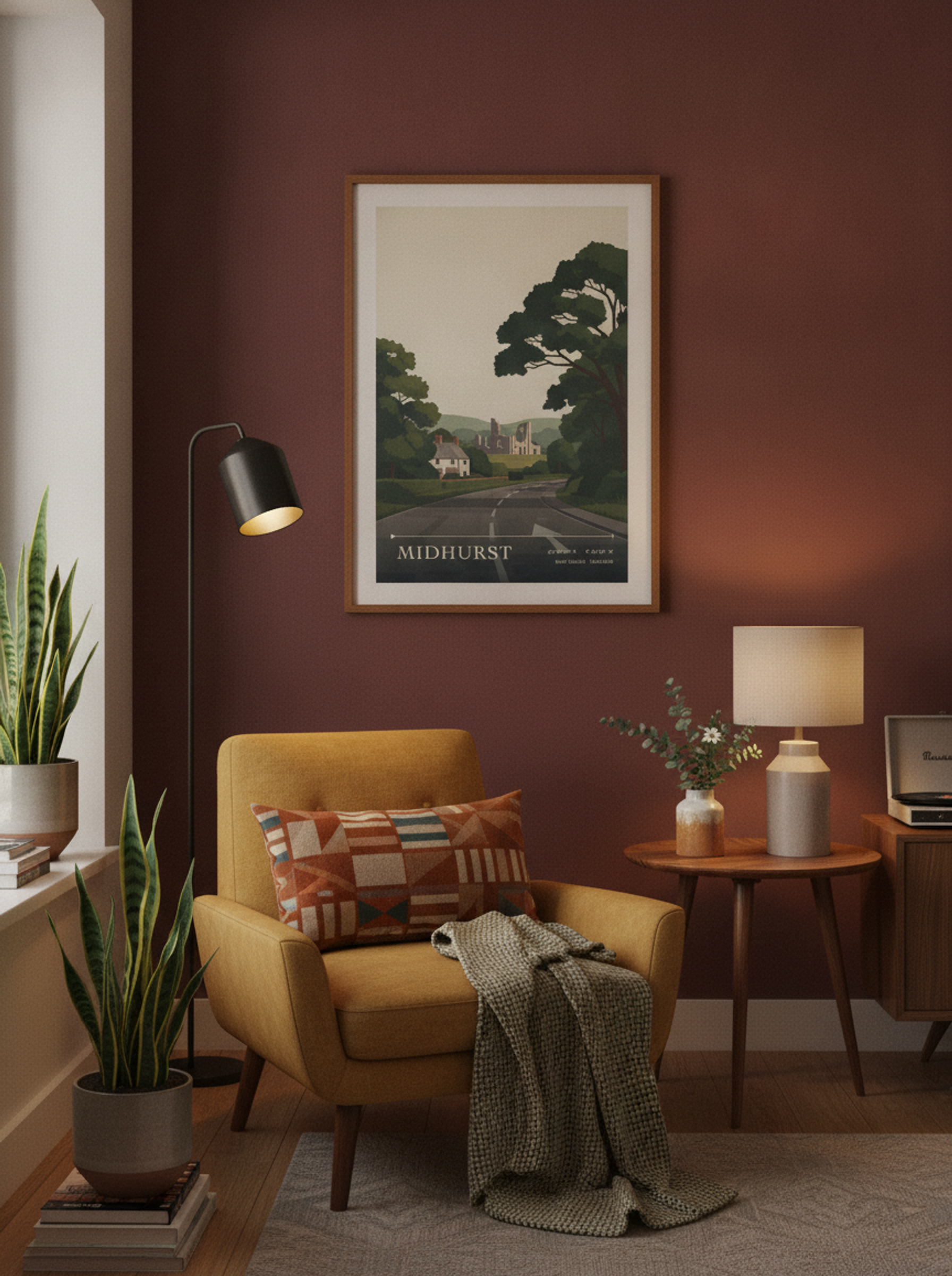 Midhurst West Sussex England Travel Poster - Lifestyle