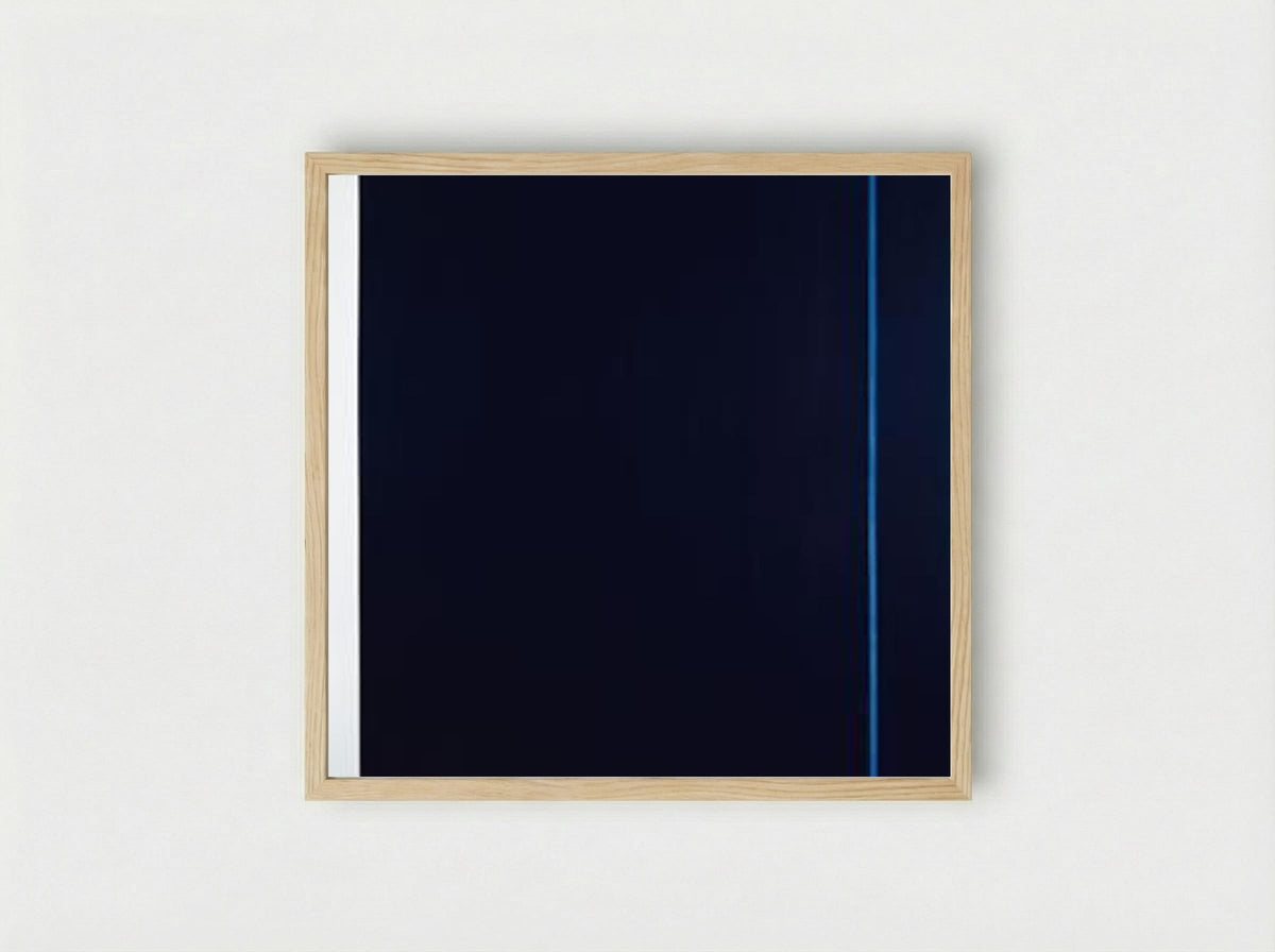 Midnight Blue - Barnett Newman - Framed Print Wood
