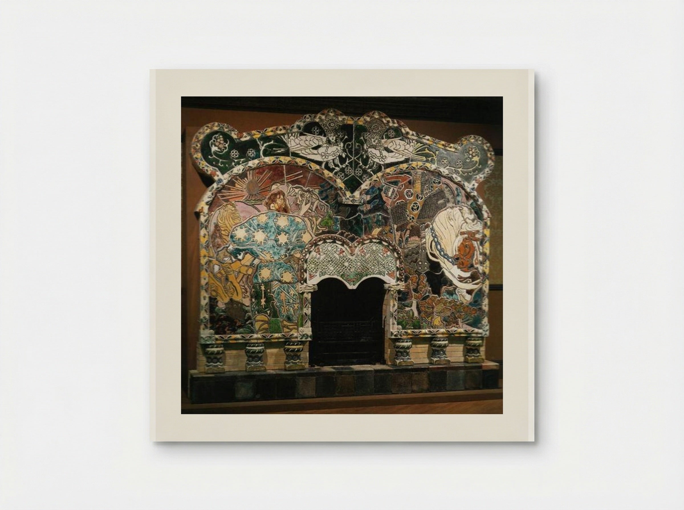 Mikula Selianinovich and Volha - Mikhail Vrubel - Poster