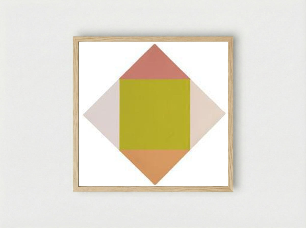Milde Zonen - Max Bill - Framed Print Wood