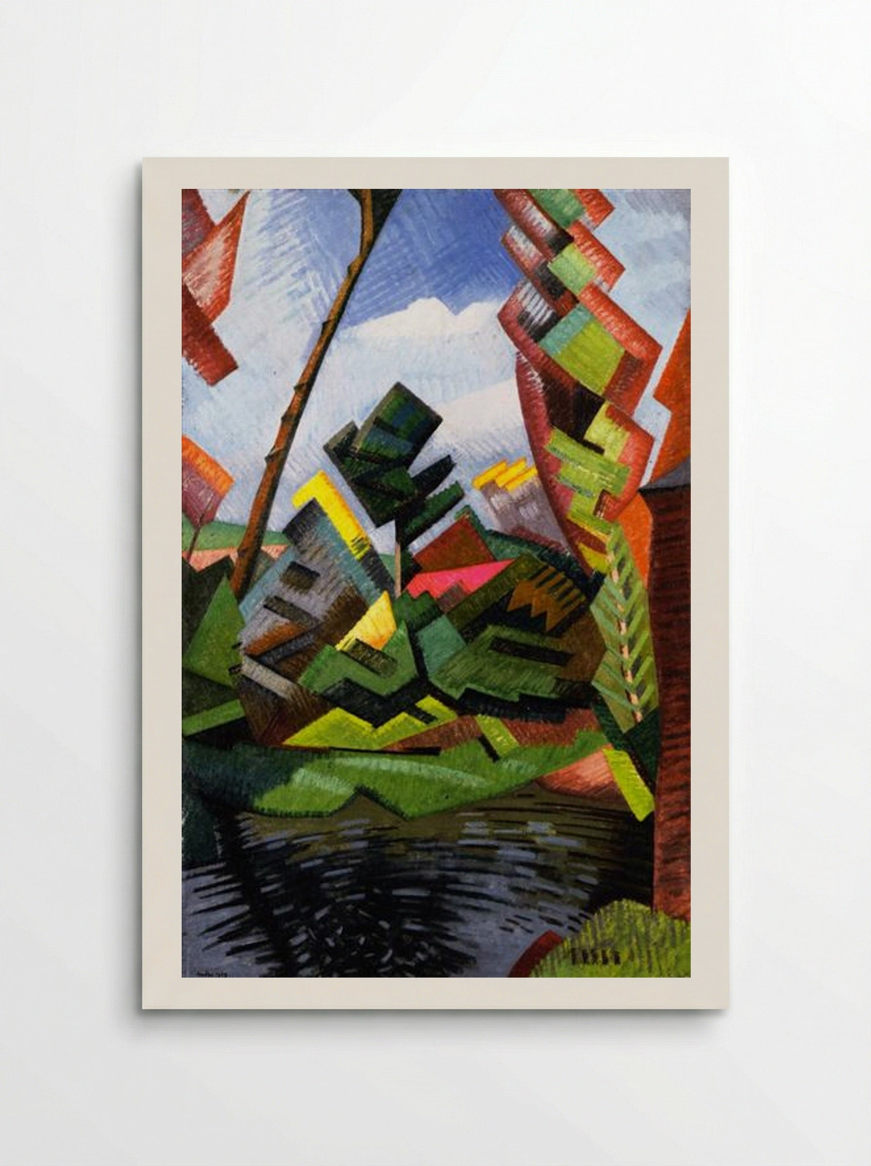 Mill at Saint-Bénin - Auguste Herbin - Poster