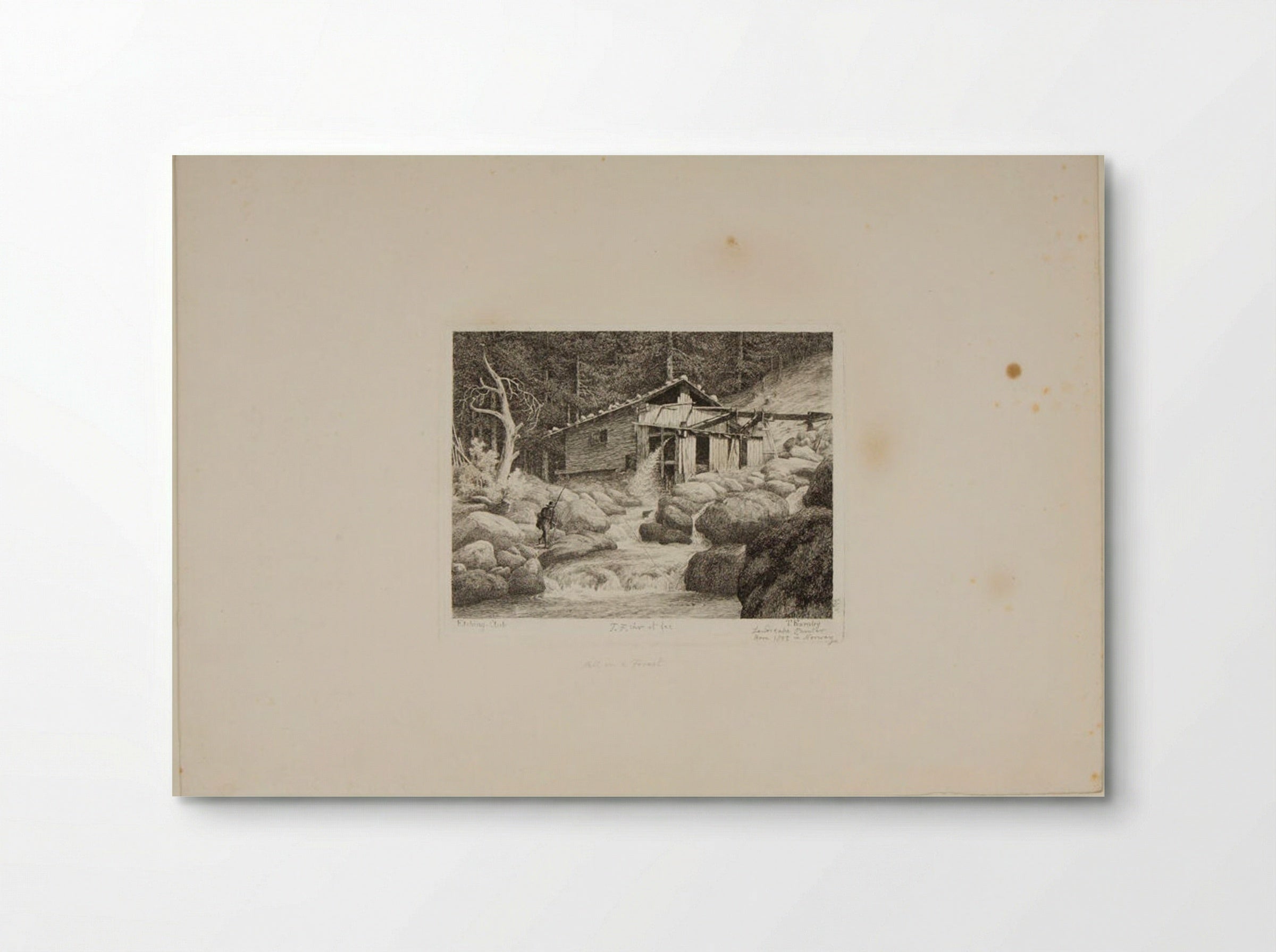 Mill in a Forest - Thomas Fearnley - Poster