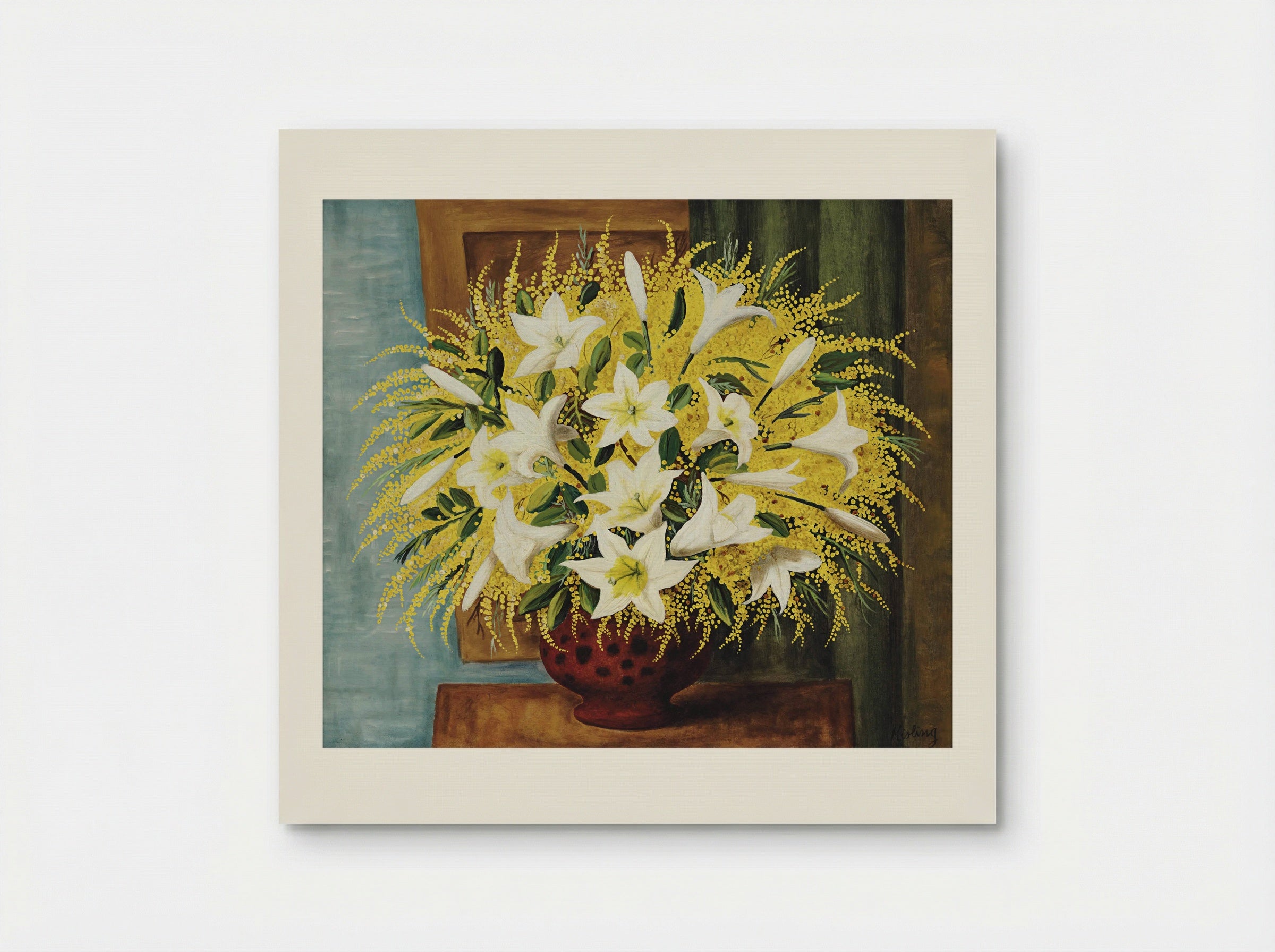 Mimosas - Moïse Kisling - Poster