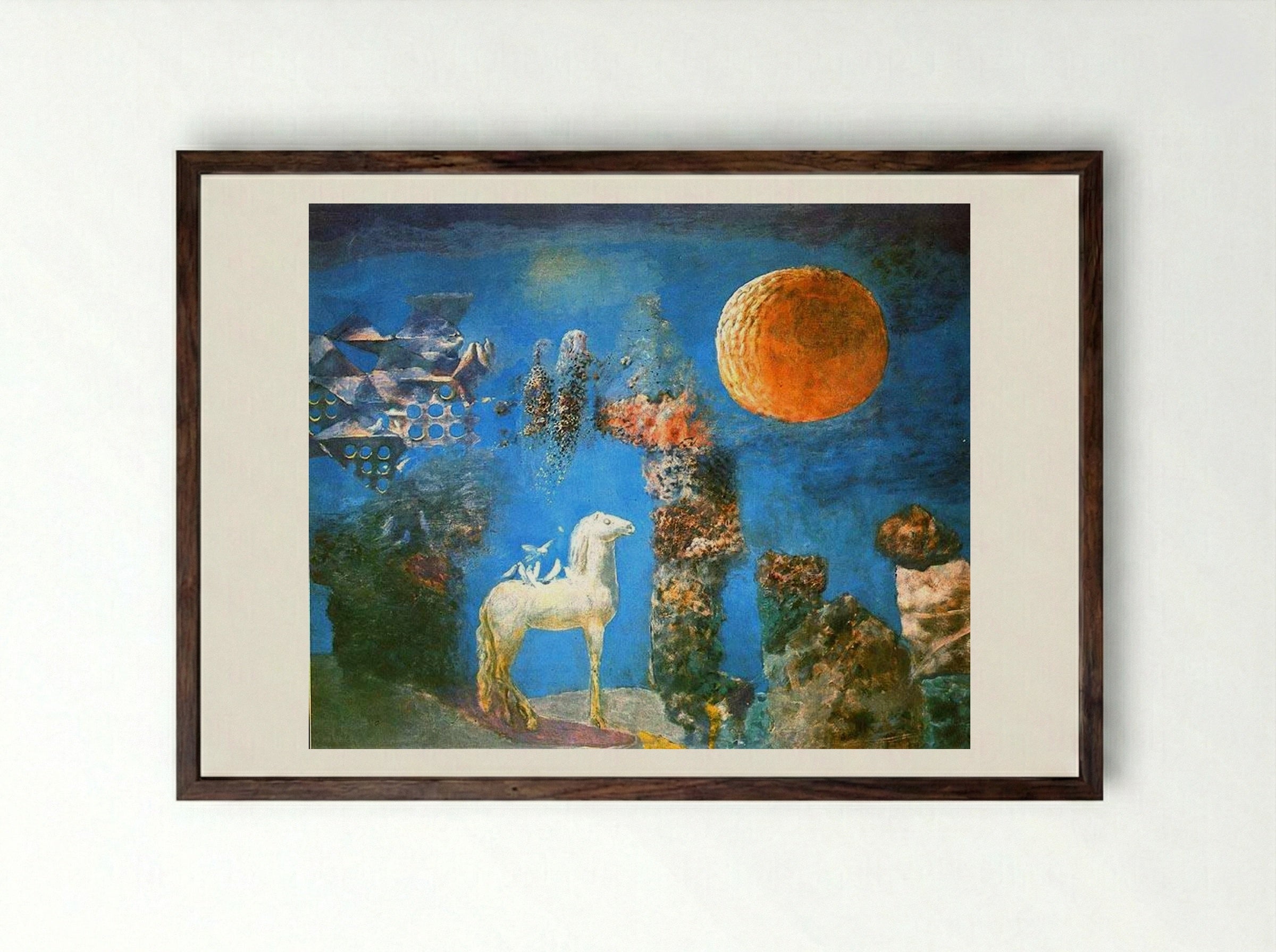 Miracle - Sabin Balasa - Framed Print Dark Wood