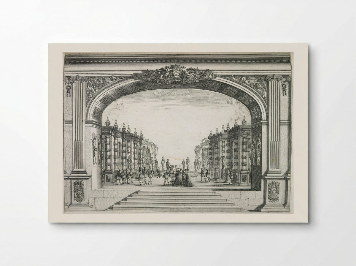 Mirame: Scene from Act 5 - Stefano Della Bella - Poster