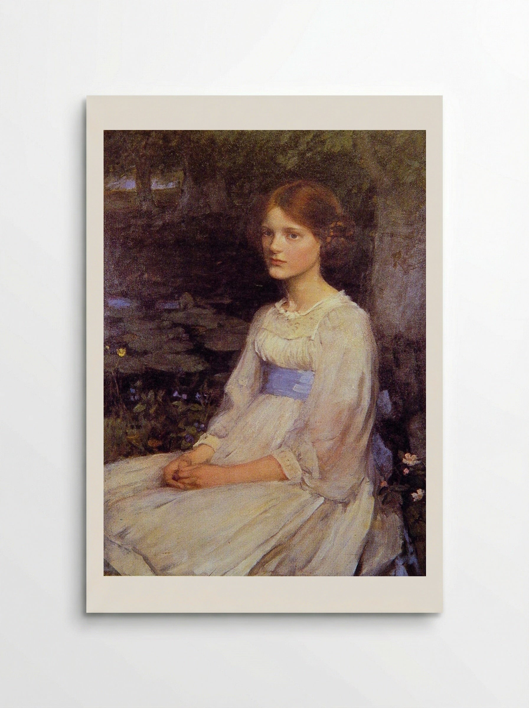 Miss Betty Pollock - John William Waterhouse - Poster