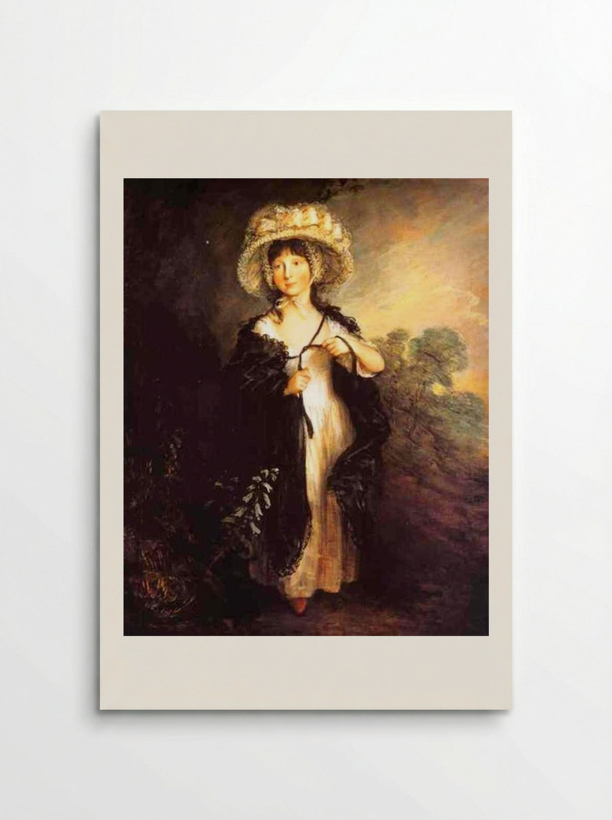 Miss Elizabeth Haverfield - Thomas Gainsborough - Poster