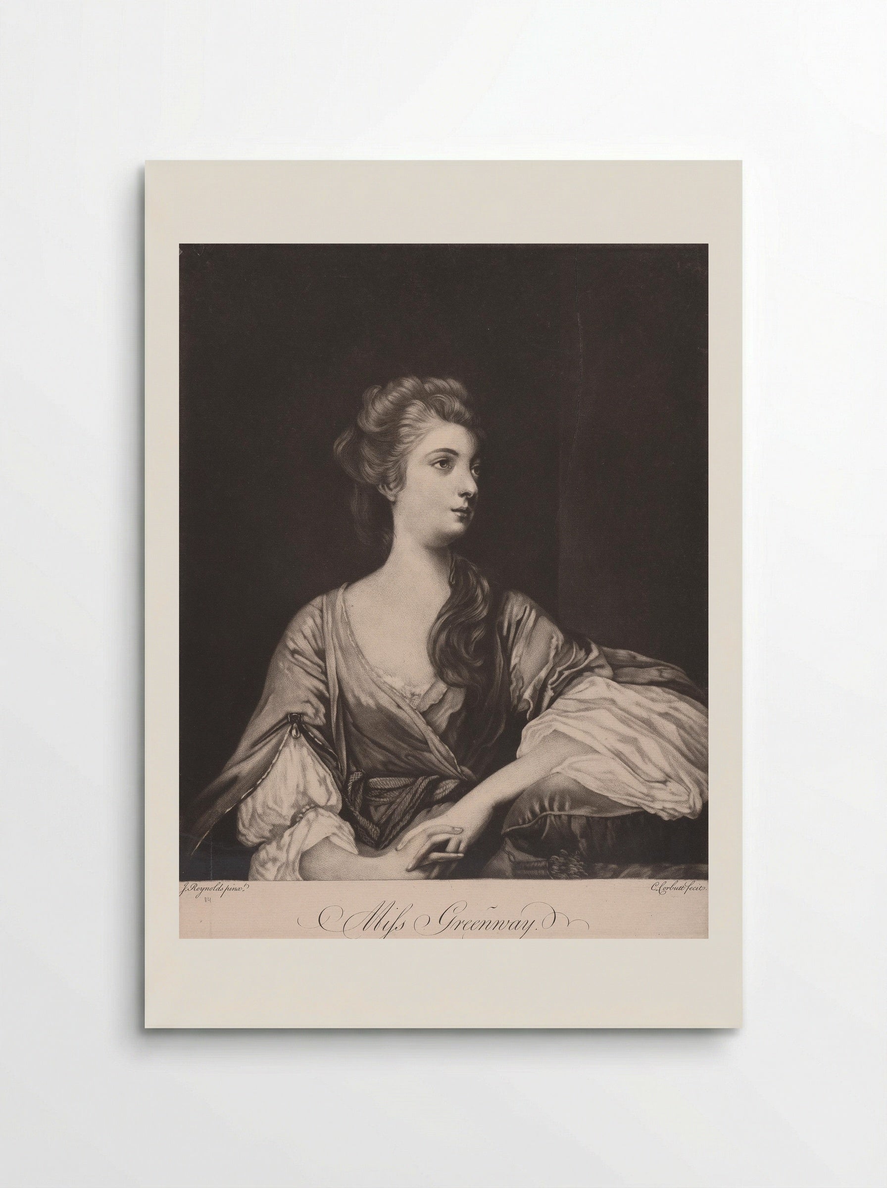 Miss Greenway - Richard Purcell - Poster