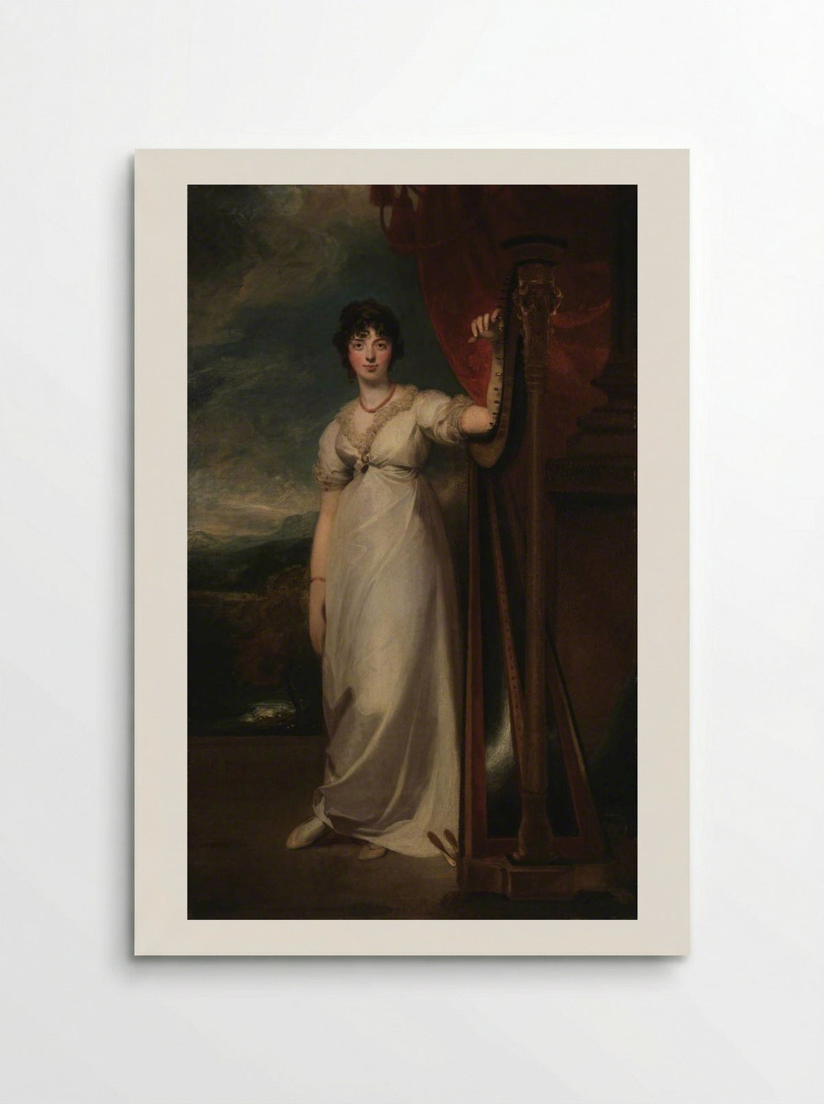 Miss Laura Dorothea Ross (Mrs Francis Robertson) - Sir Thomas Lawrence - Poster