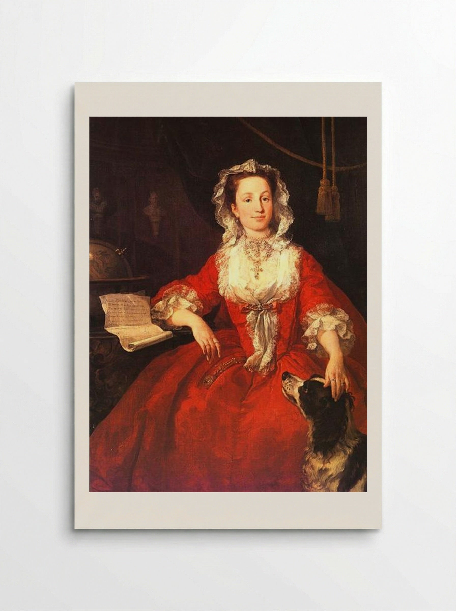 Miss Mary Edwards - William Hogarth - Poster