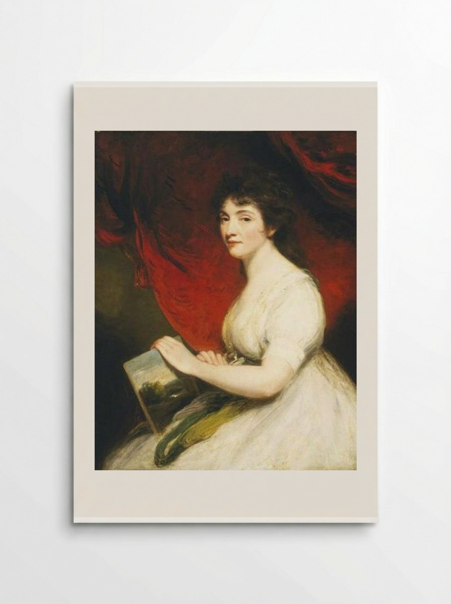 Miss Mary Linwood - John Hoppner - Poster