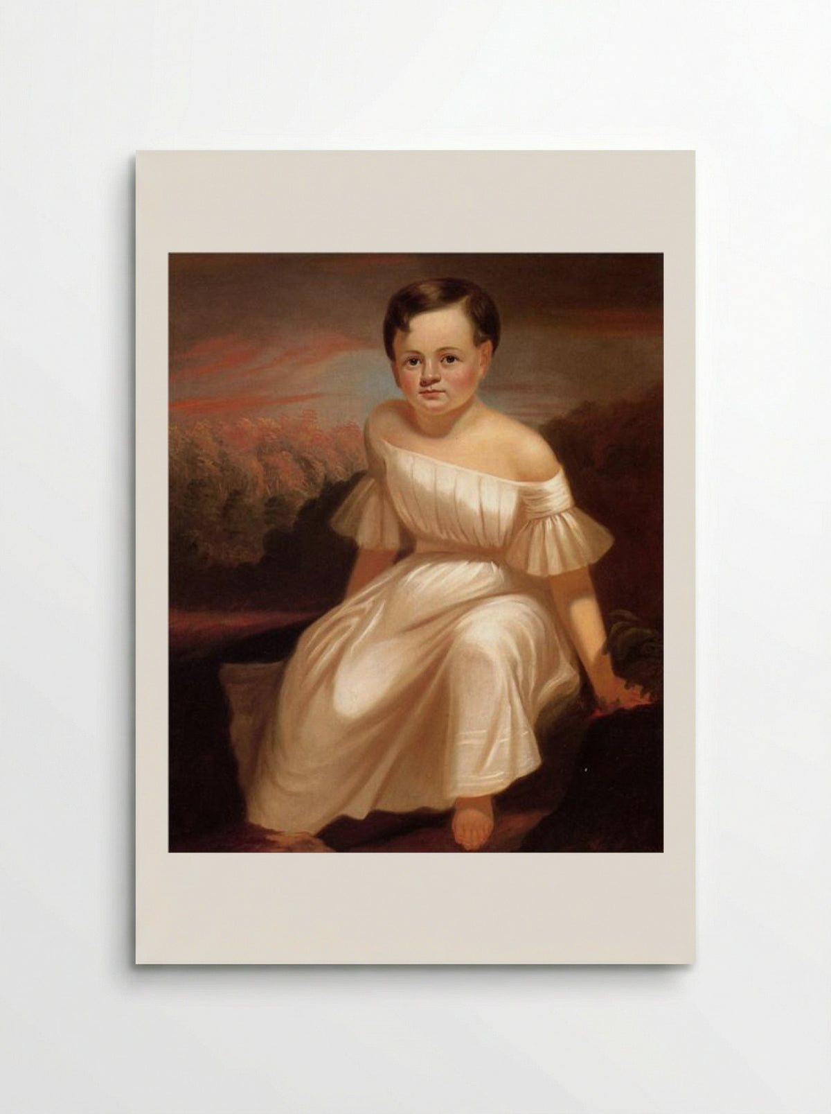 Miss Sallie Ann Camden - George Caleb Bingham - Poster
