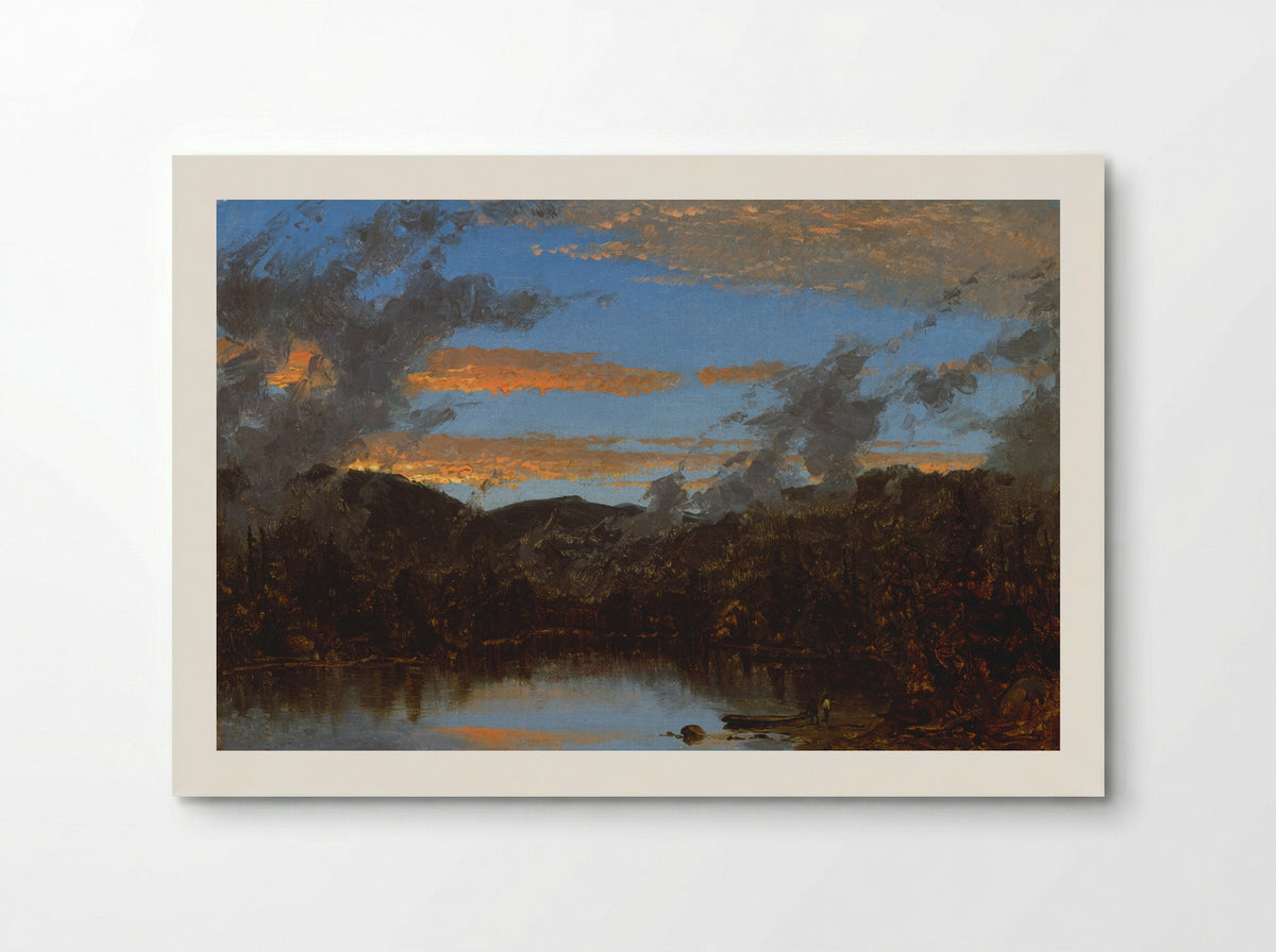 Mist Rising at Sunset in the Catskills - Sanford Robinson Gifford - Poster