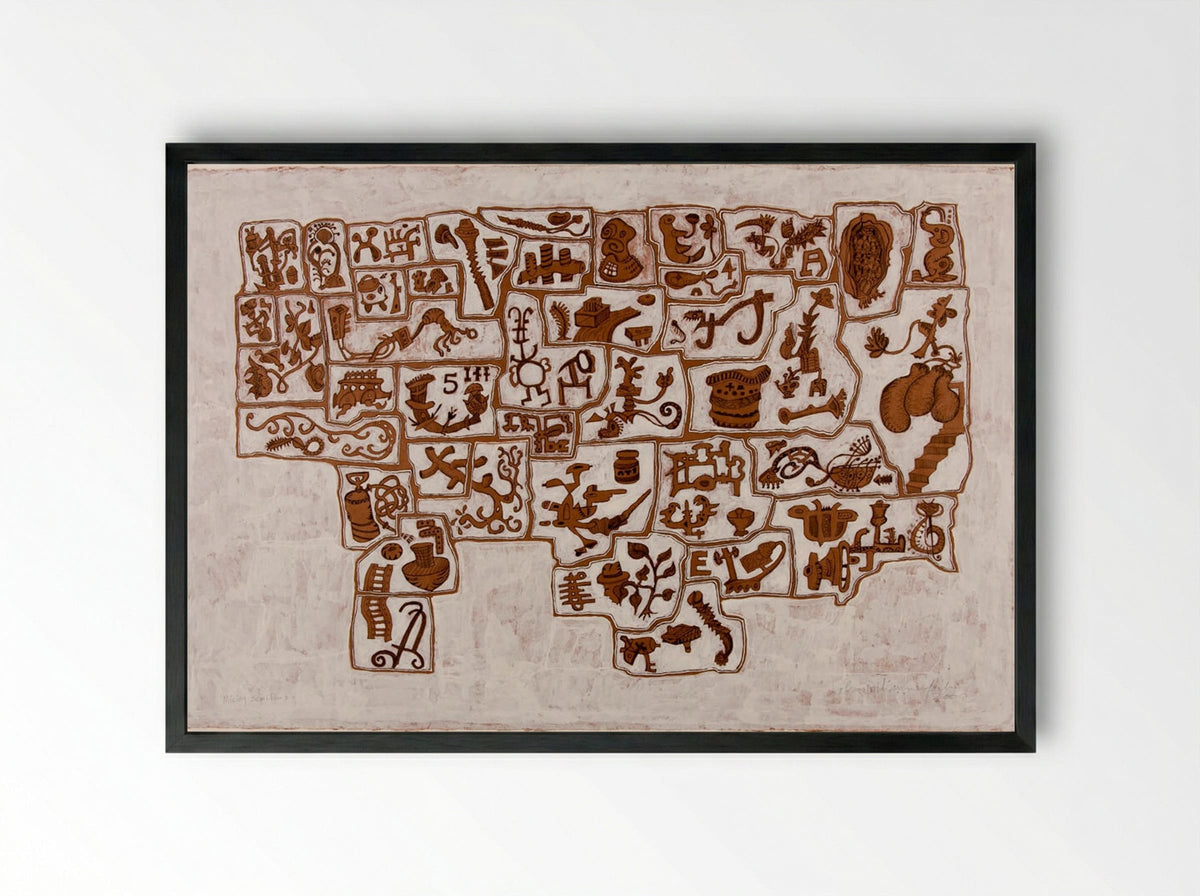 Mixing Semi-Fours - John Himmelfarb - Framed Print Black