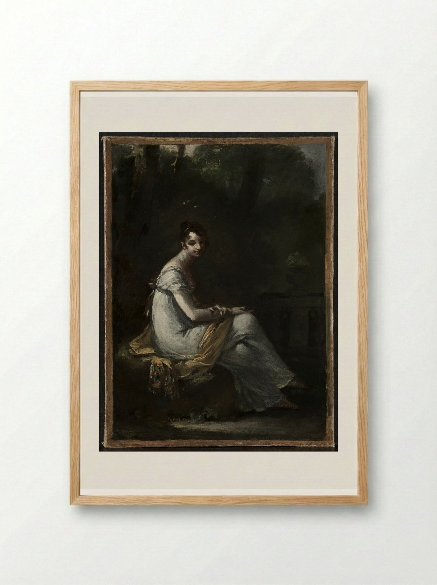 Mme. Dufresne - Pierre-Paul Prud'hon - Framed Print Wood