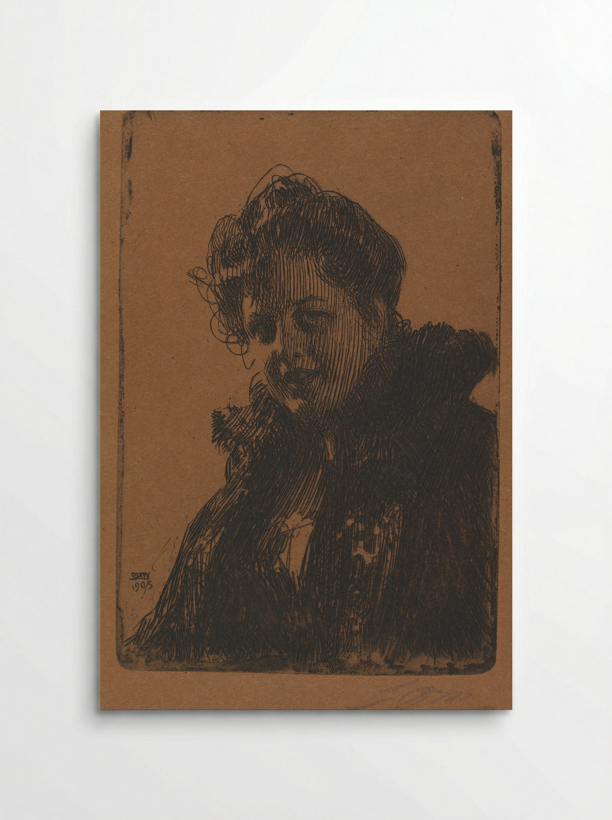 Mme. Granberg - Anders Zorn - Poster