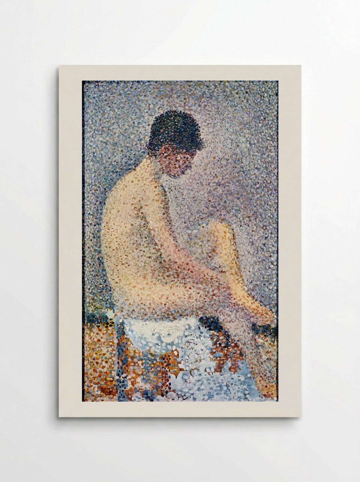 Model in Profile - Georges Seurat - Poster