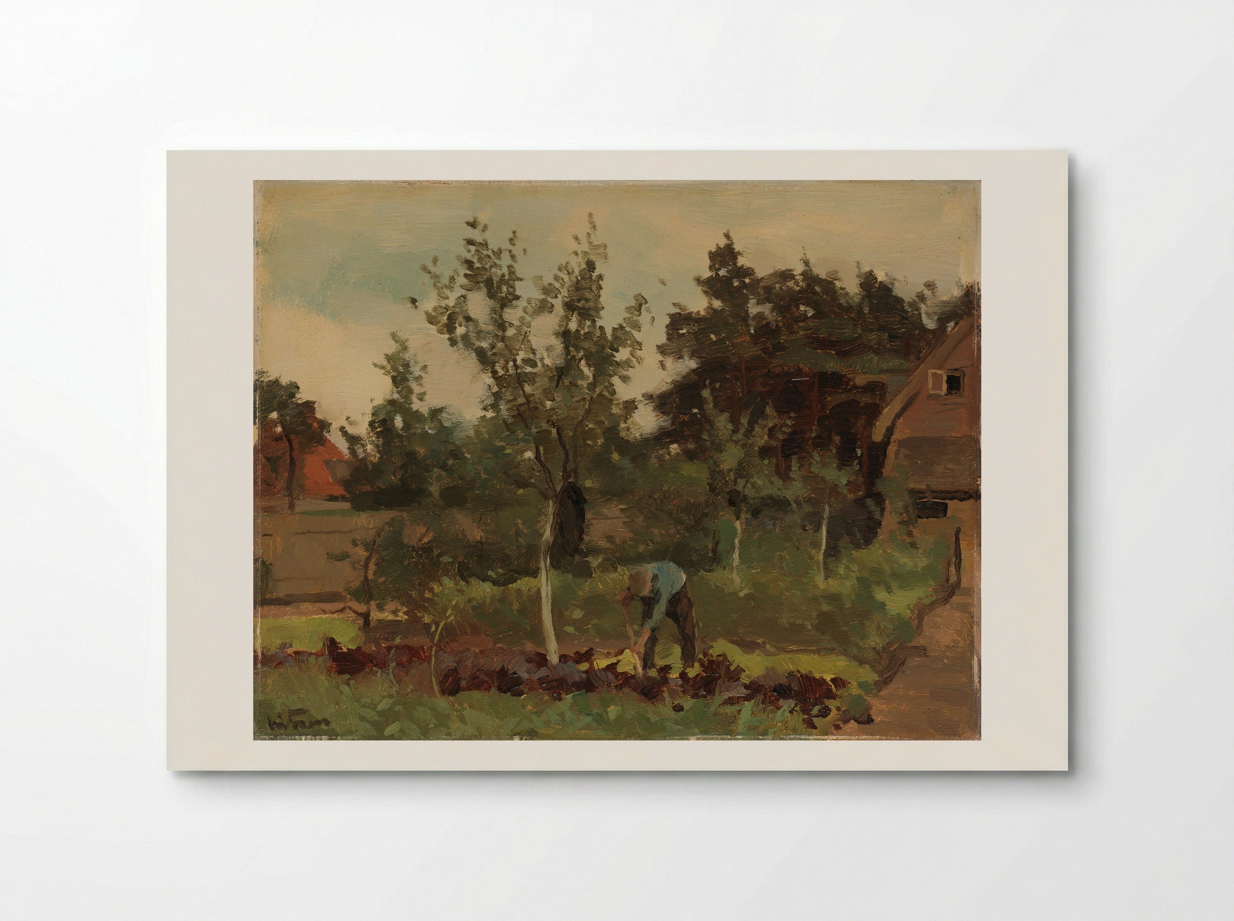 Moestuin (Kitchen Garden) - Willem Witsen - Poster