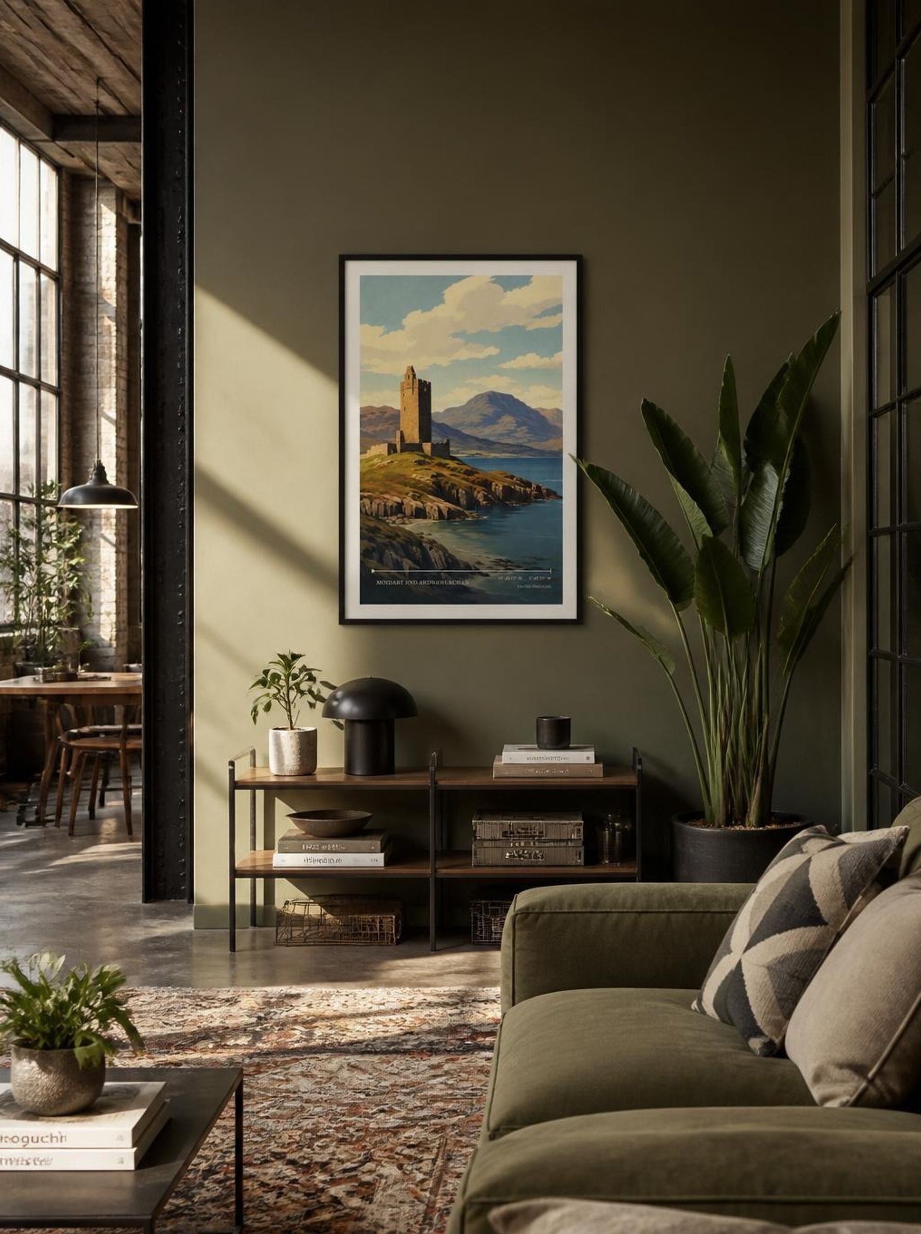 Moidart and Ardnamurchan United Kingdom Travel Poster - Lifestyle