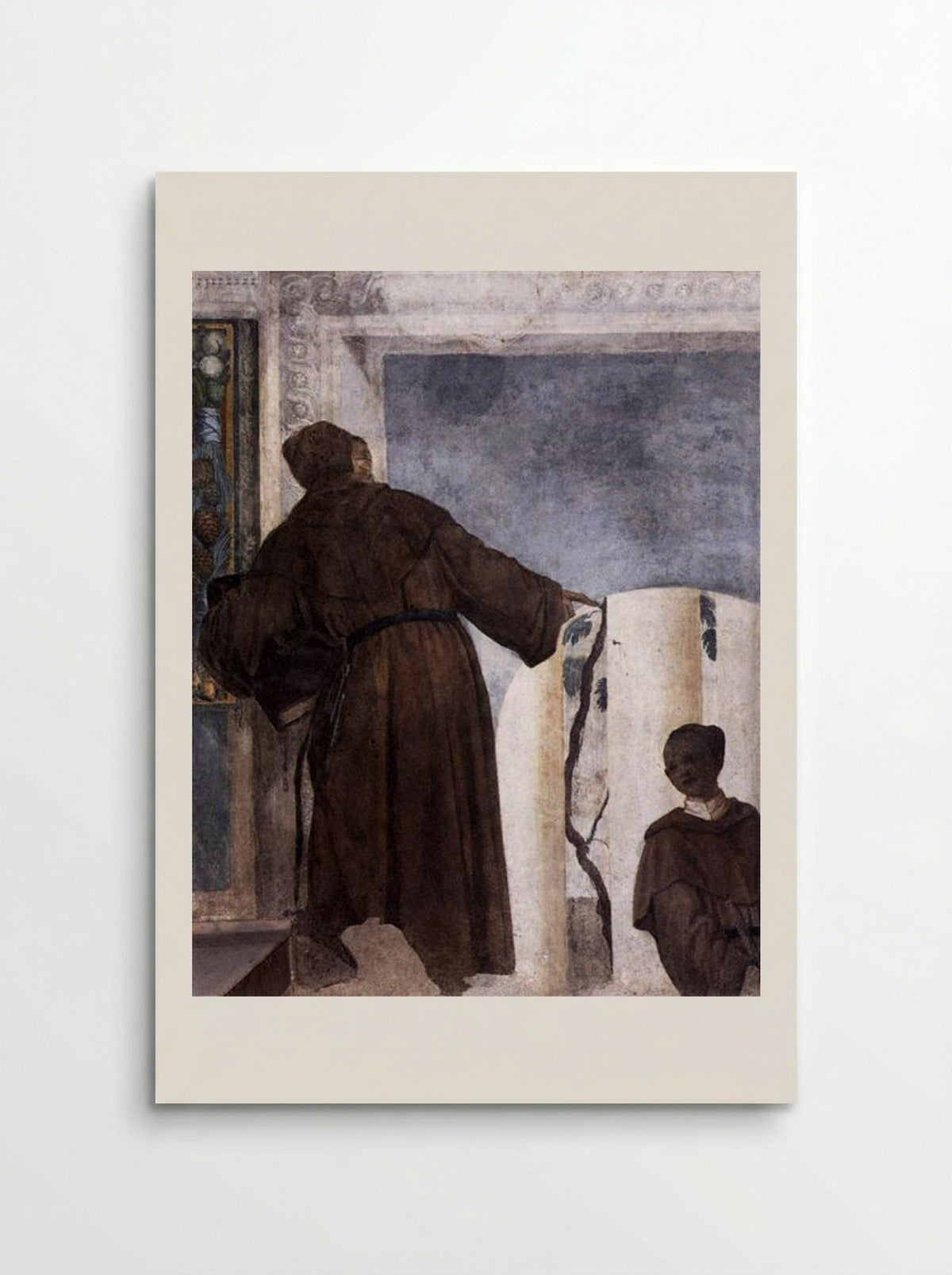 Monk with a Black Boy - Paolo Veronese - Poster
