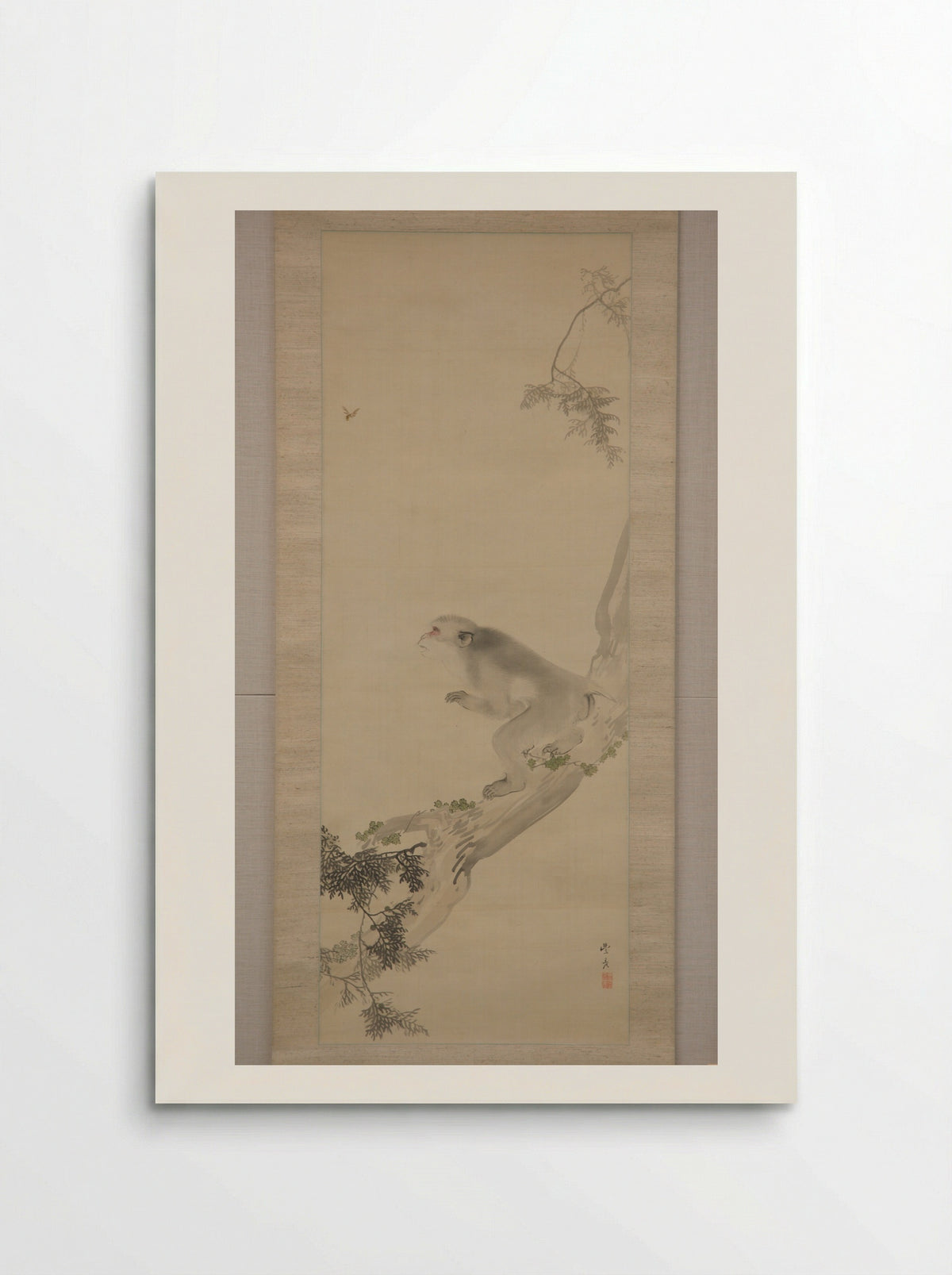 Monkey and Bee - Okamoto Toyohiko - Poster