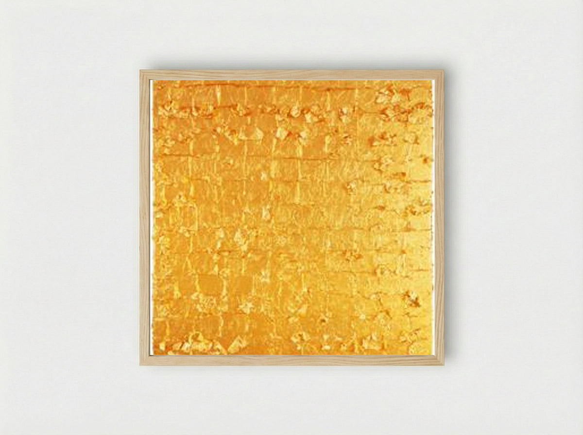 Monogold - Yves Klein - Framed Print Wood